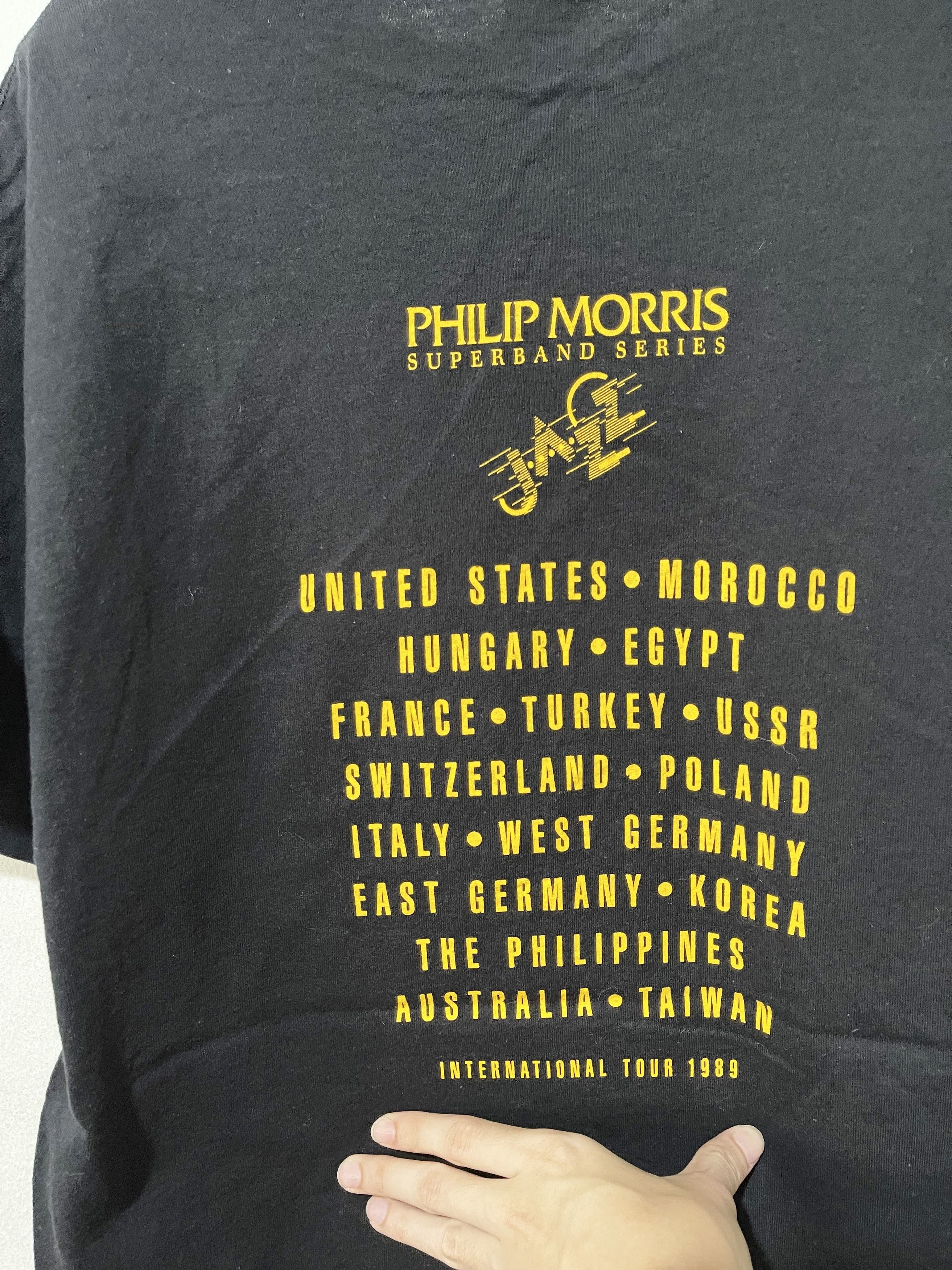 Band Tees × Vintage Vintage 80s Philip Morris Superband Series Jazz Shirt Size US L / EU 52-54 / 3 - 4 Thumbnail