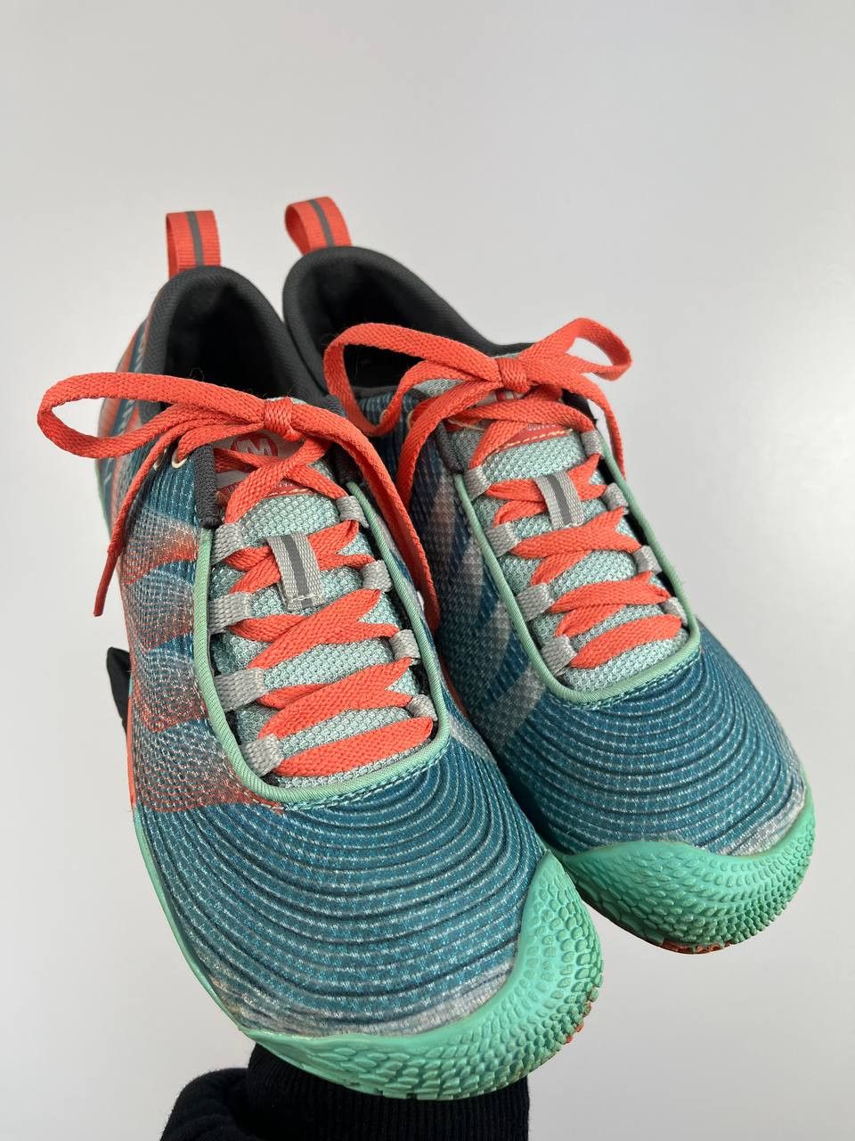 Merrell Vapor Glove 4 Trail Running Shoes Green Womens 39