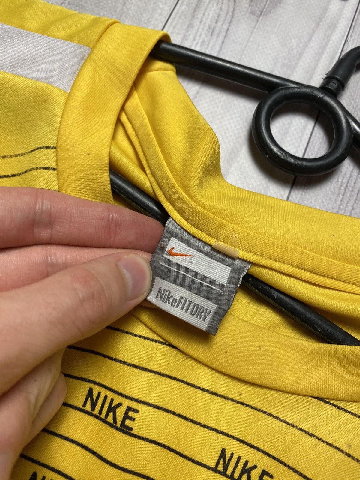 Nike Vintage Nike multilogo jersey Tee swoosh Size US XL / EU 56 / 4 - 4 Thumbnail