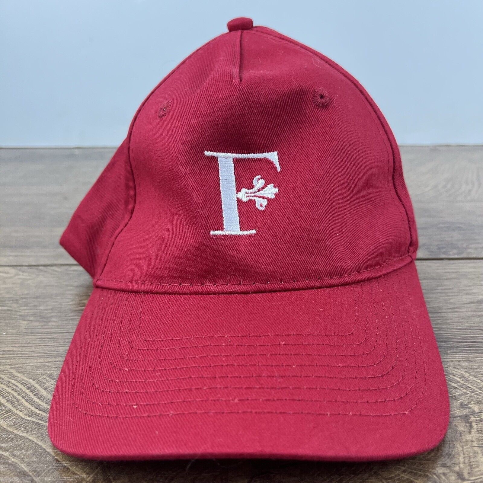 Other Fairfield Hat Red Hat Adjustable Hat Red Adult Hat Size ONE SIZE - 3 Thumbnail