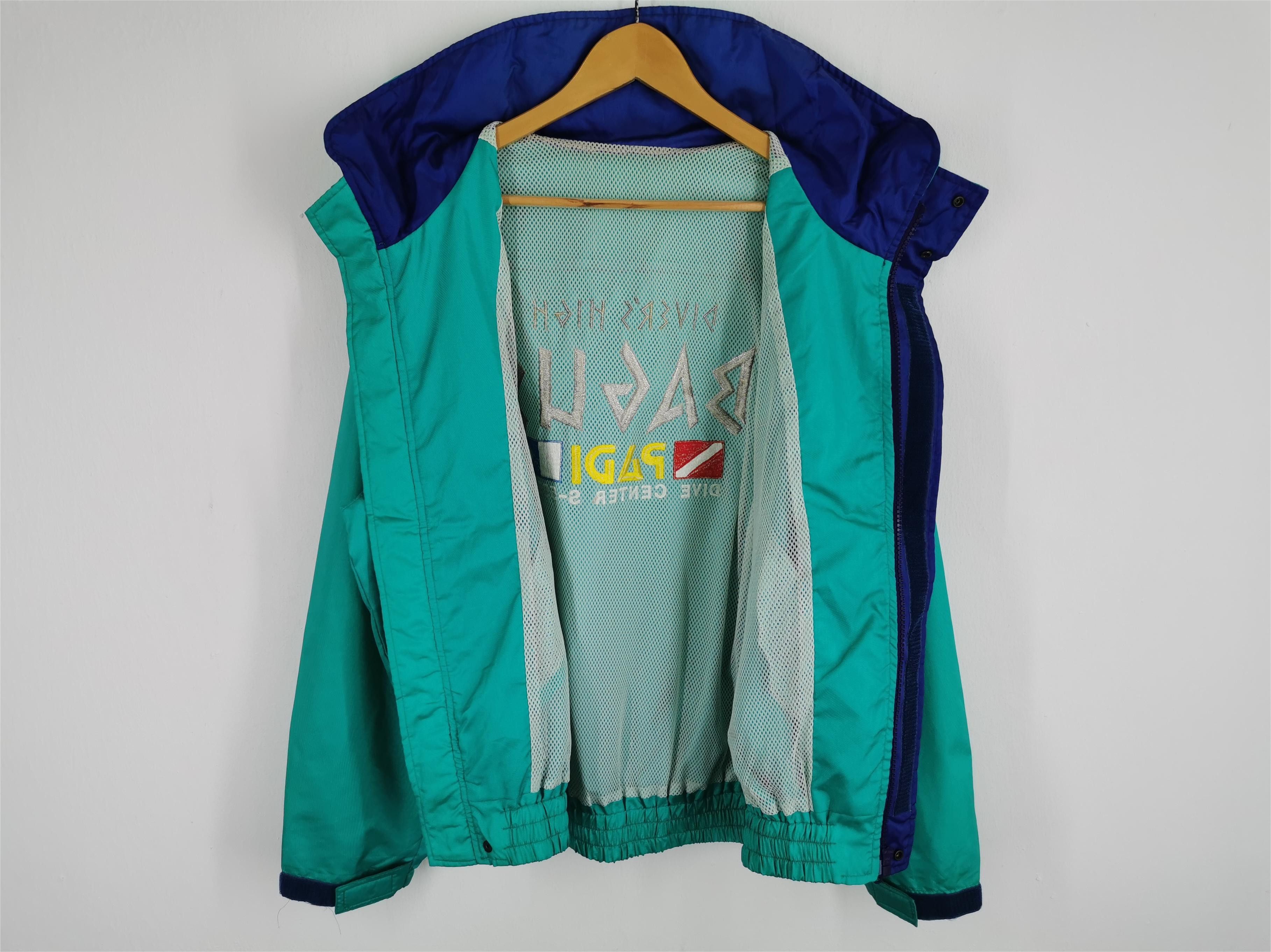 Vintage Vintage 90s PADI World Scuba Diving Club Windbreaker Nylon Size US L / EU 52-54 / 3 - 3 Thumbnail