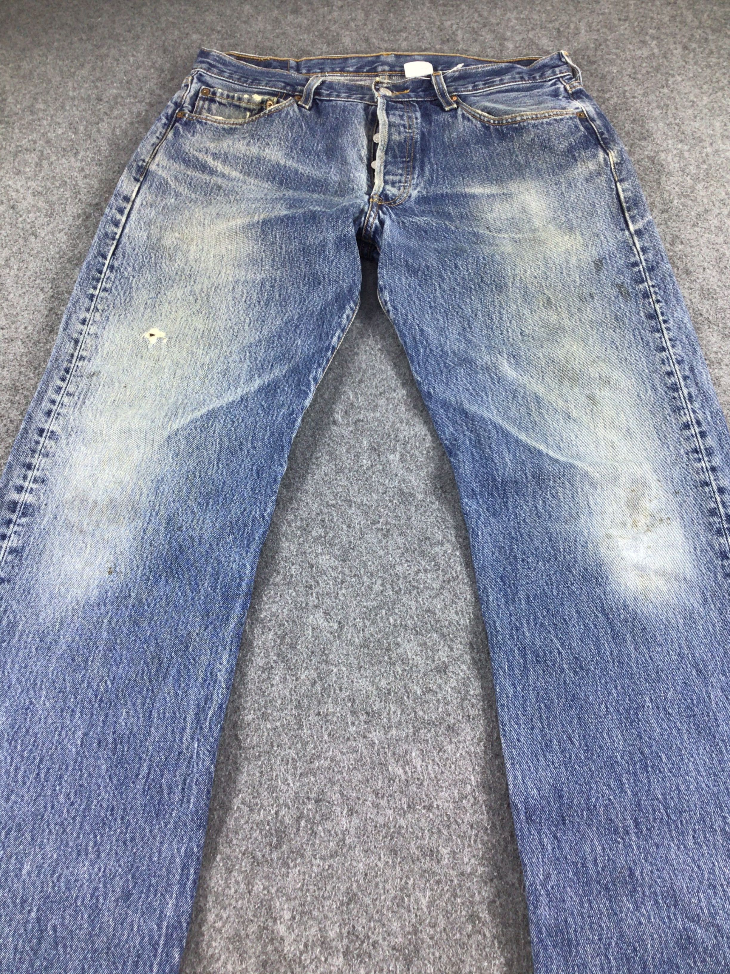Levi's Vintage Levis 501 Jeans-J435 Size US 35 - 3 Thumbnail