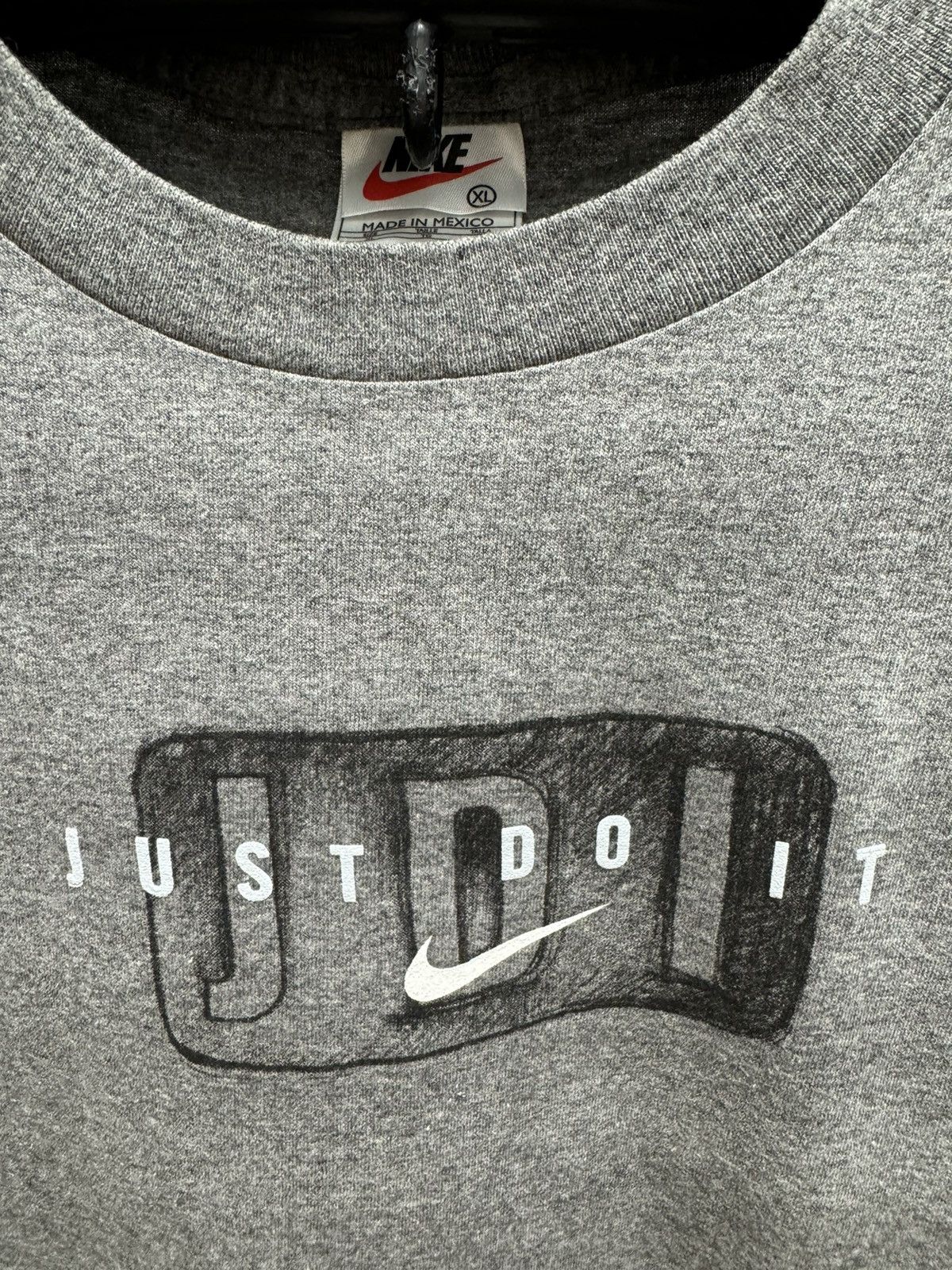 Nike Nike Just do it vintage t-shirt made in Usa Xl 1990th Size US XL / EU 56 / 4 - 7 Thumbnail