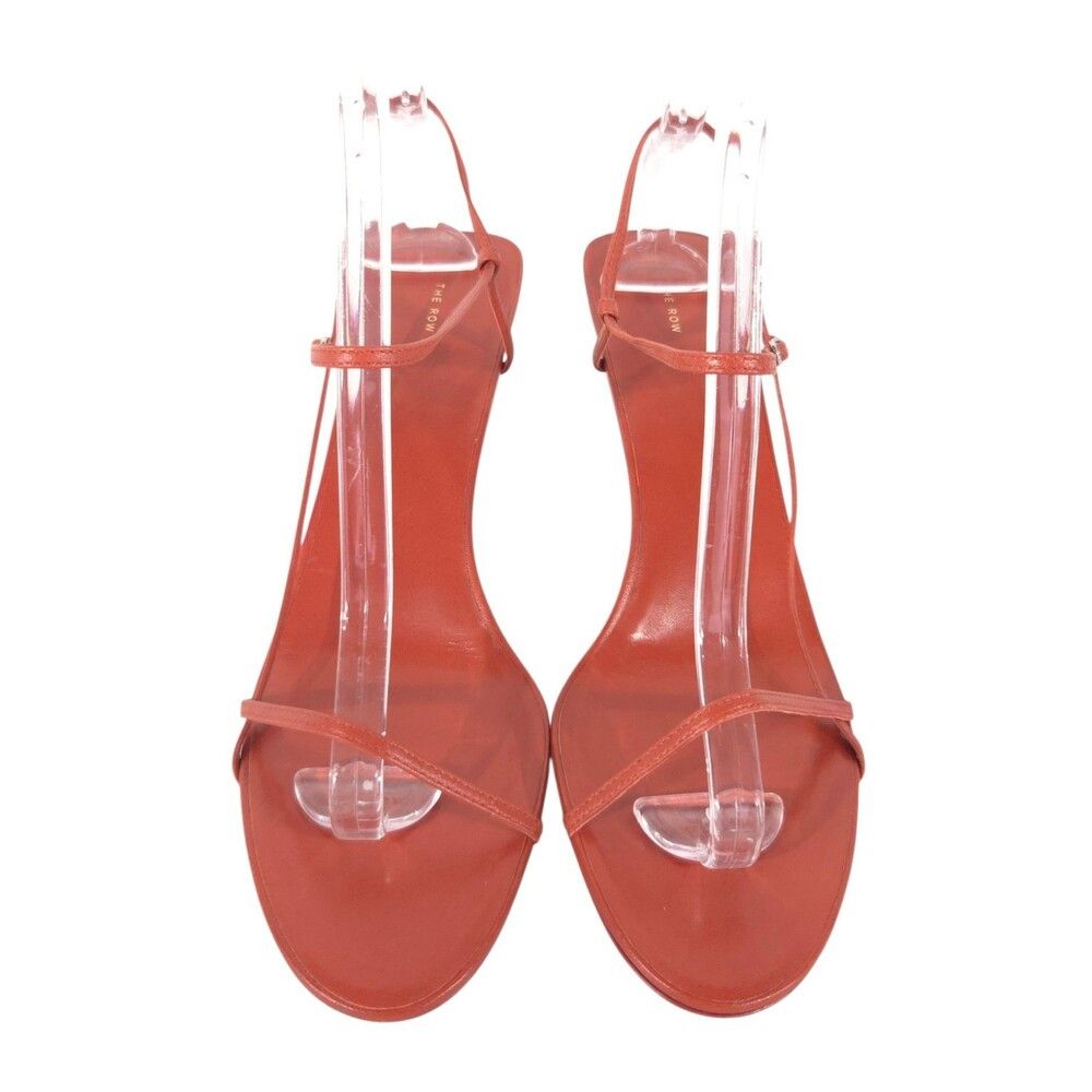 The Row The Row Bare Sandals US 12 EU 42 Womens Brick Red Strappy Size US 12 / IT 42 - 2 Thumbnail