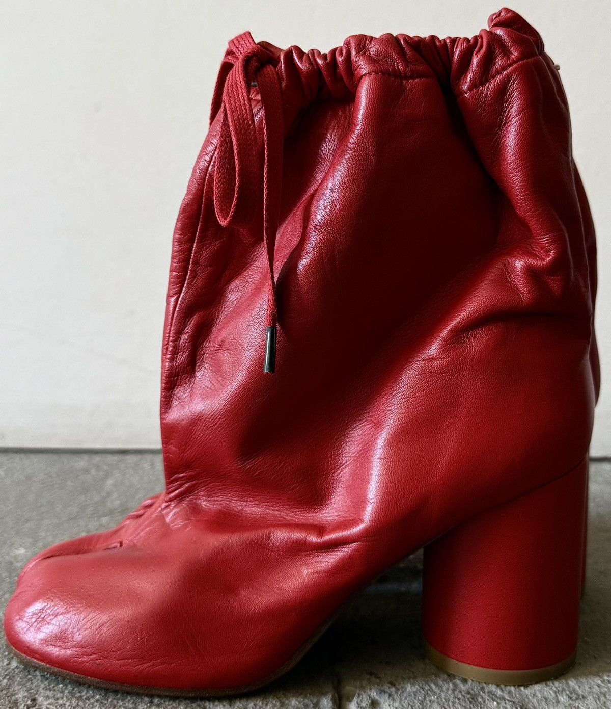 Maison Margiela Maison Margiela - SS2017 - Drawstring Balloon Tabi Boots Size US 6 / IT 36 - 6 Thumbnail