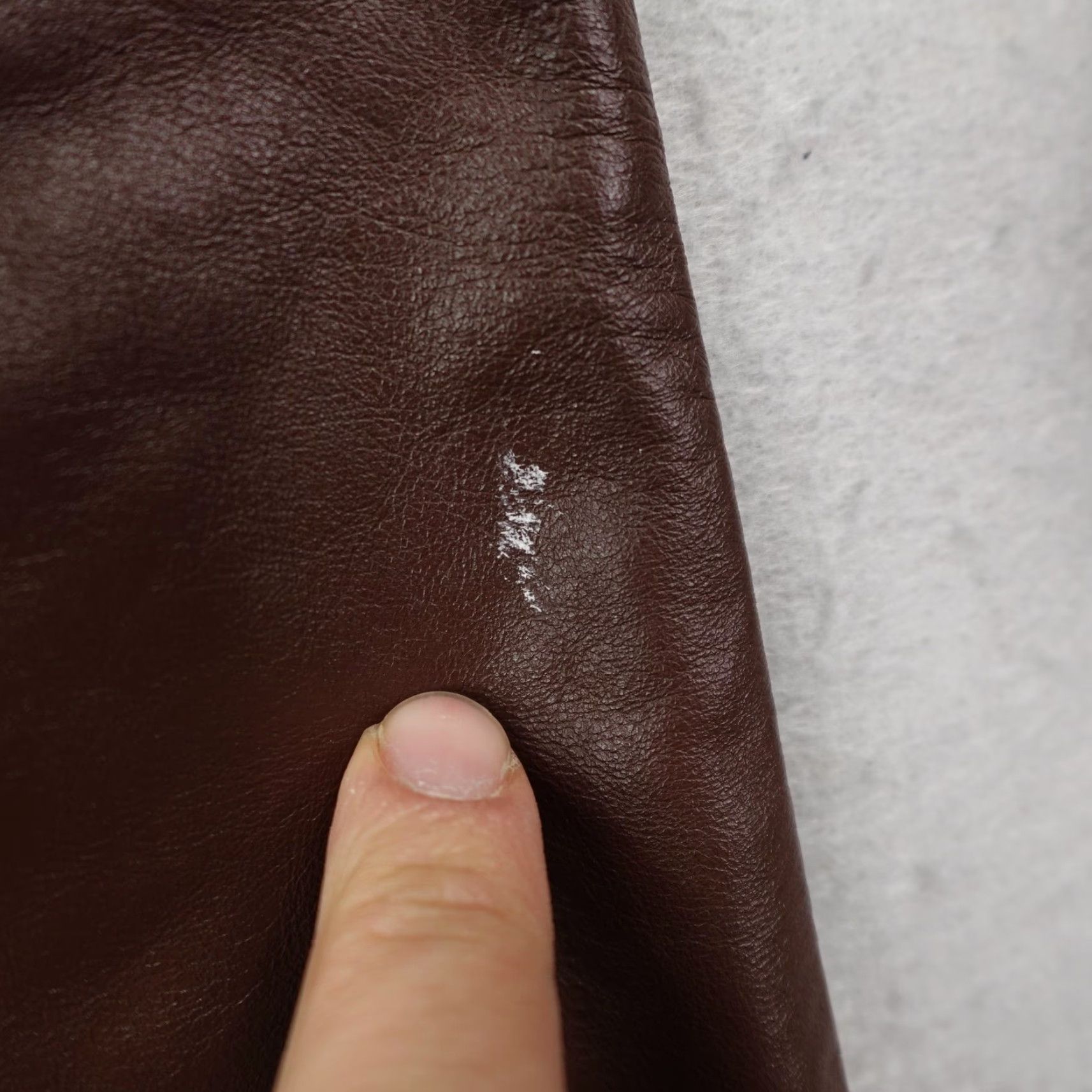 Vintage VINTAGE Montgomery Ward Brown Leather Coat 42 Tall Softshell Jacket 70s Classic Mens Size US XS / EU 42 / 0 - 7 Thumbnail
