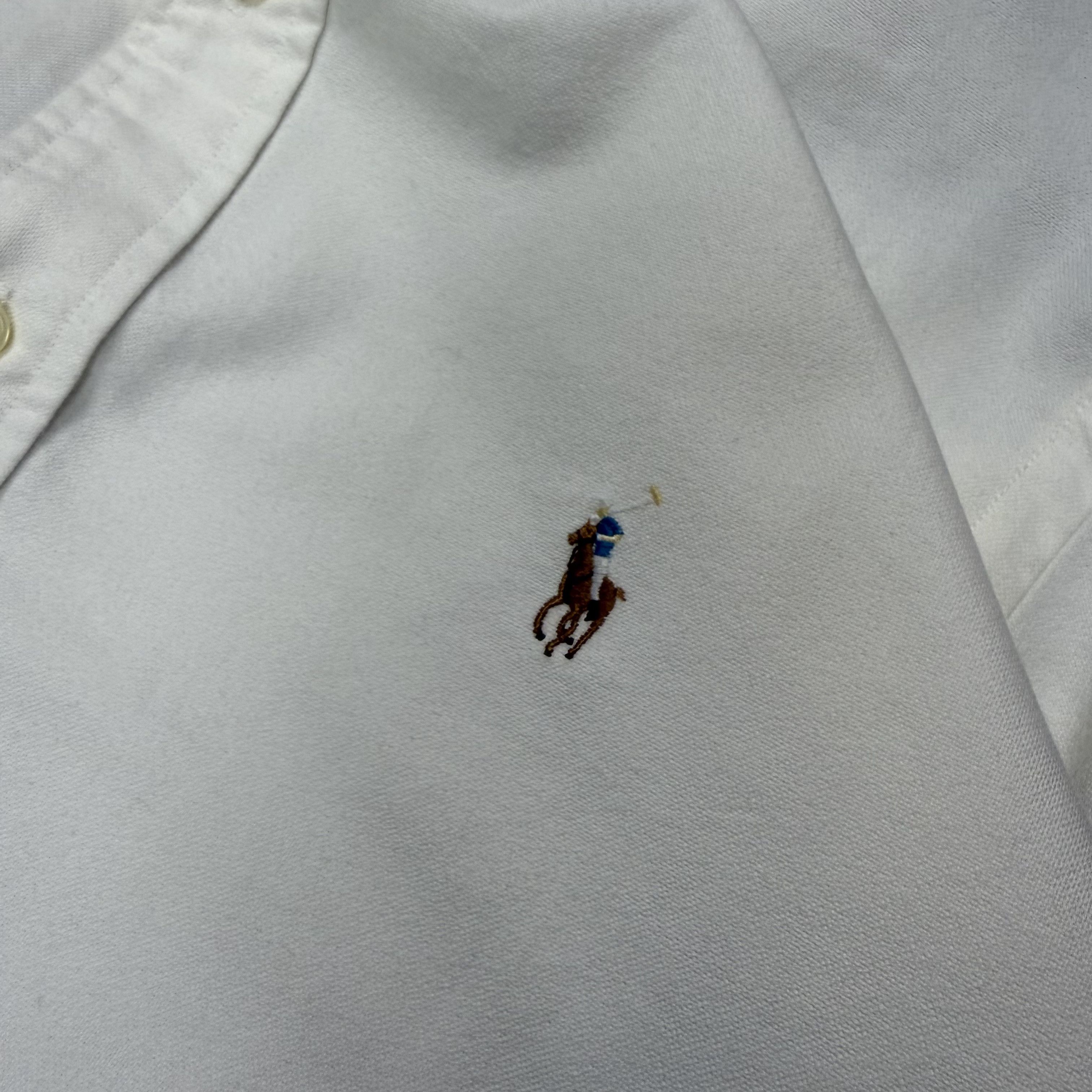 Polo Ralph Lauren Classic Polo Ralph Lauren White Shirt Long Sleeve Casual Size US M / EU 48-50 / 2 - 6 Thumbnail