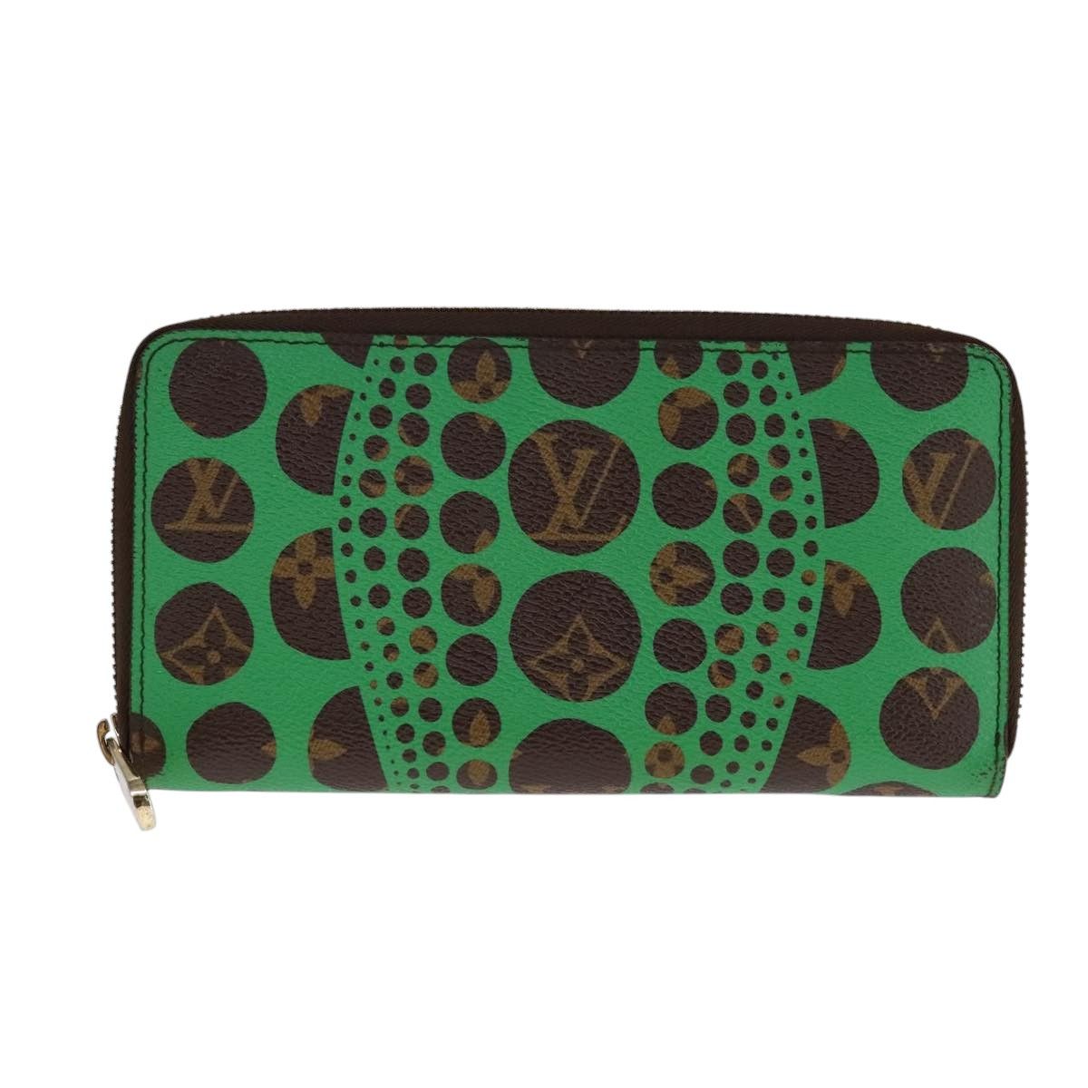 Louis Vuitton Zippy Wallet Green Canvas Wallet (Pre-Owned) Size ONE SIZE - 1 Thumbnail