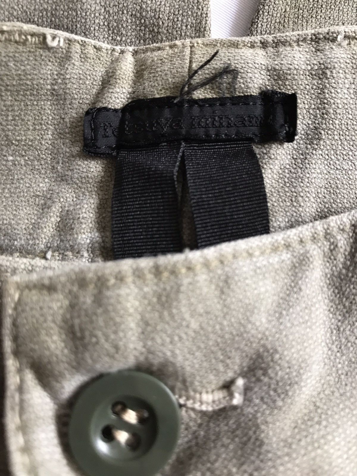 20471120 × Beauty Beast × Designer JAPANESE BRAND TETSUYA MINAMI CURVE BAGGY TROUSER PANTS Size US 31 - 7 Thumbnail