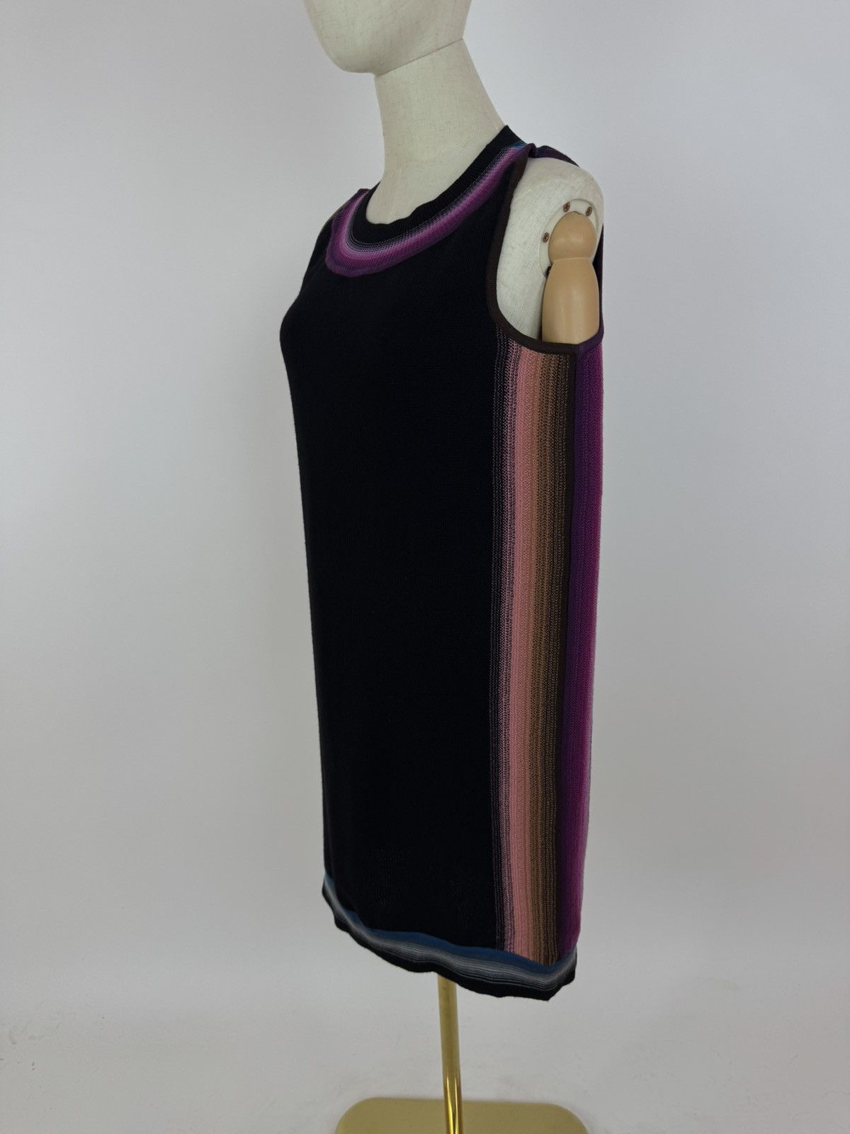 Missoni × Vintage MISSONI Vintage Sweater Dress Sleeve Less 90s Womens Size 44 Size M / US 6-8 / IT 42-44 - 3 Thumbnail