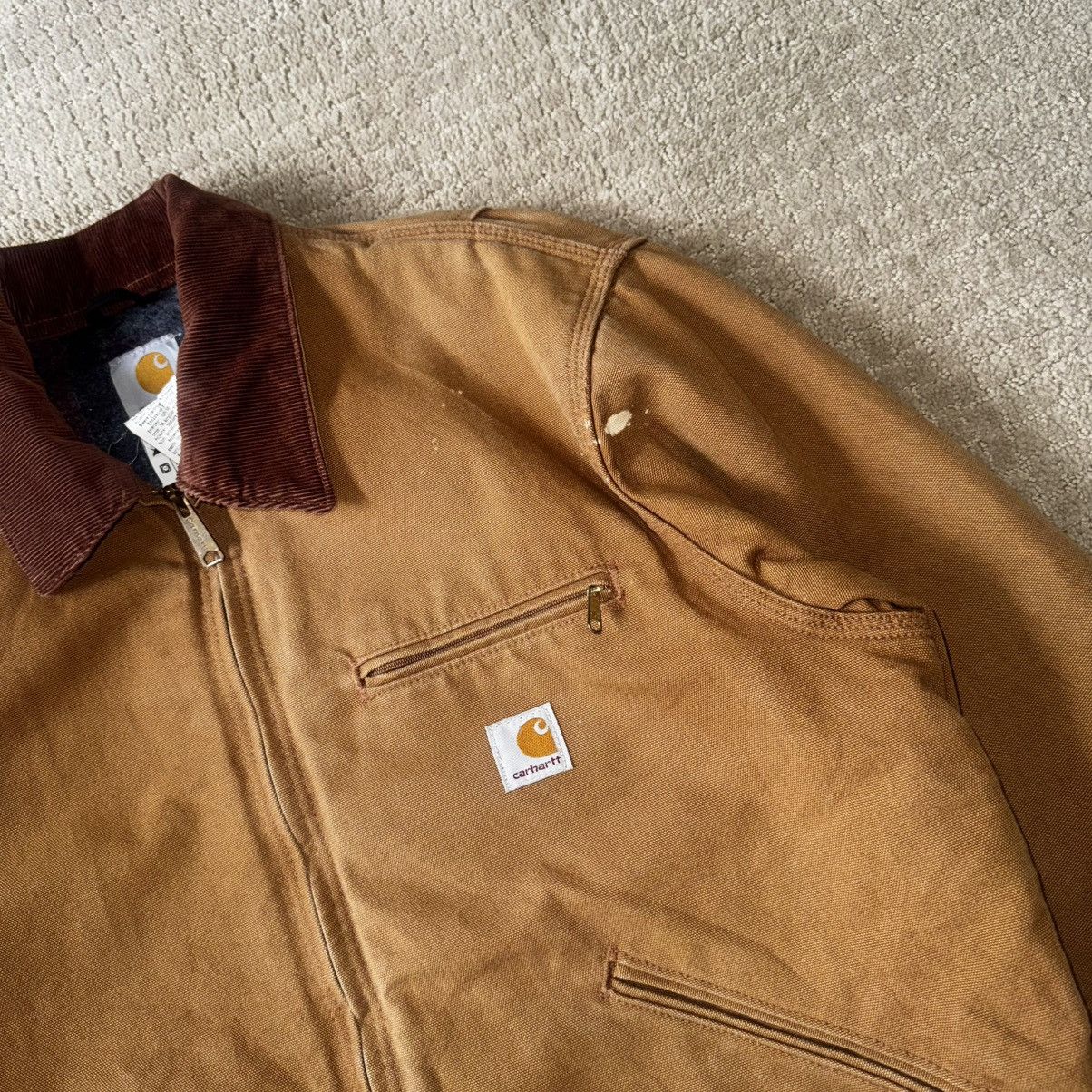 Carhartt Vintage Carhartt Detroit Jacket 90s Size US L / EU 52-54 / 3 - 6 Thumbnail