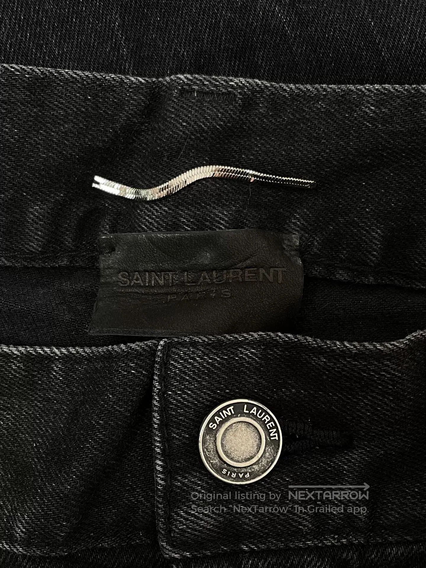 Saint Laurent Paris Saint Laurent SLP Straight Jeans. Size US 31 - 3 Thumbnail