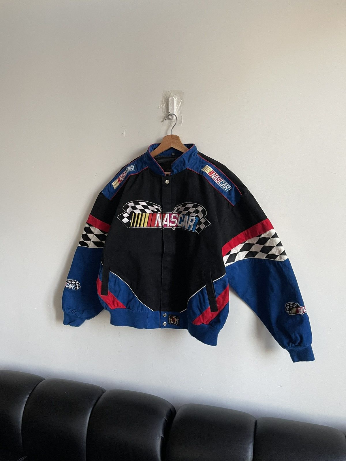 NASCAR Vintage Y2K NASCAR Racing Jacket Size US XL / EU 56 / 4 - 3 Thumbnail