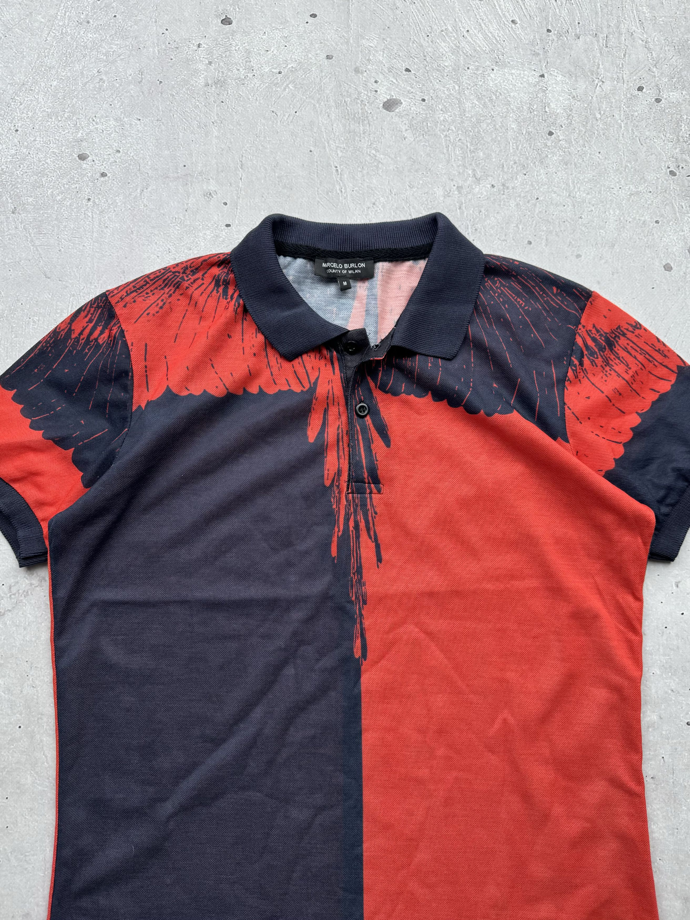 Vintage Marcelo Burlon Vintage T-Shirt Size M / US 6-8 / IT 42-44 - 2 Thumbnail