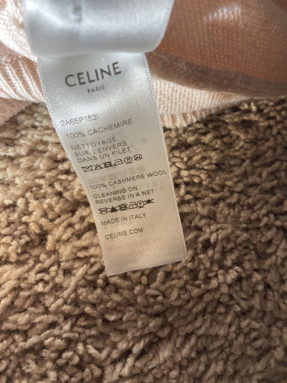 Celine SS21 Celine Cashmere Horse Knit Top 2021 Hedi Slimane Pastel Size US M / EU 48-50 / 2 - 10 Thumbnail