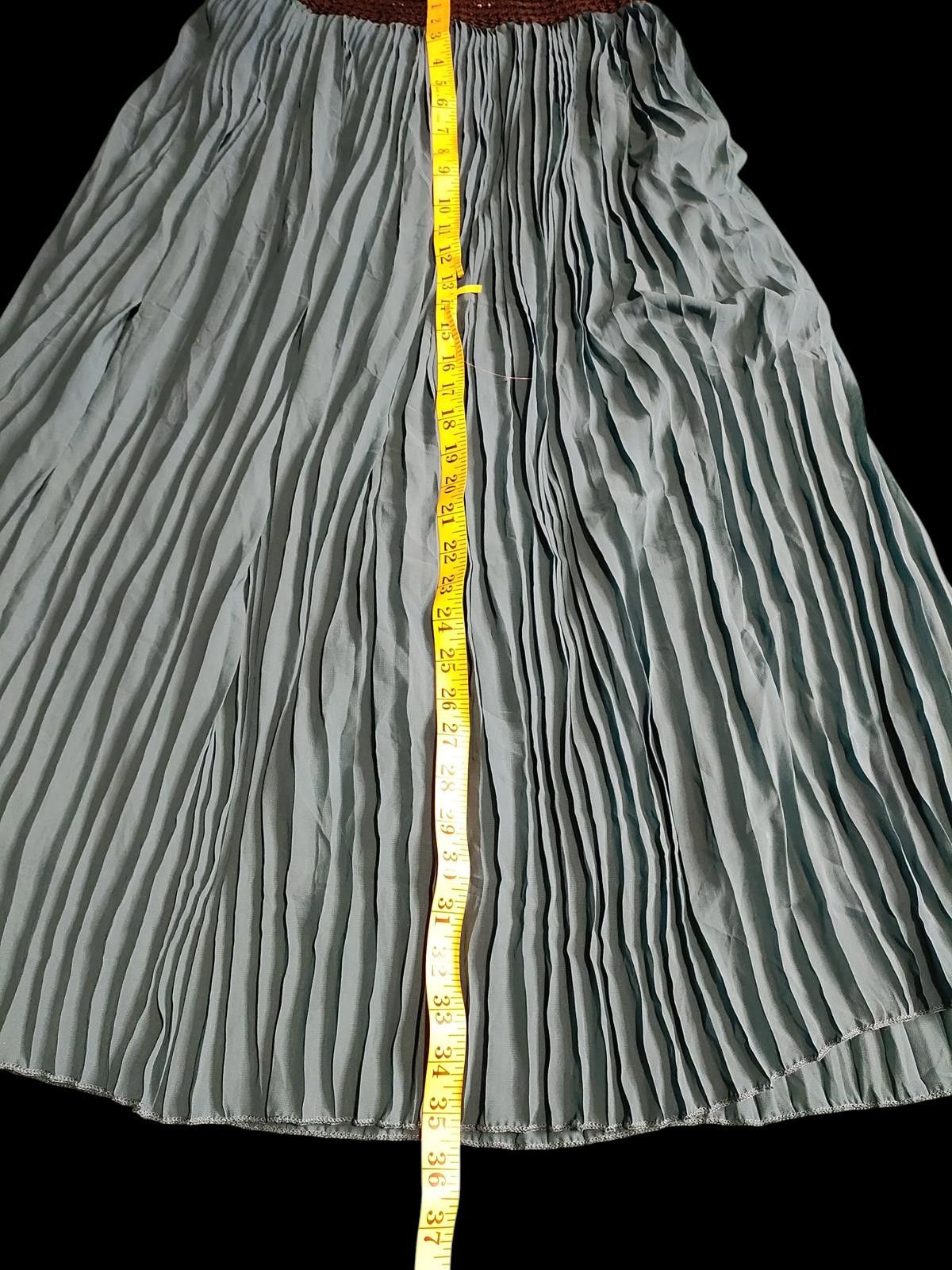 Magical Design Magic Women's Strapless Pleated Maxi Dress Size L / US 10 / IT 46 - 9 Thumbnail