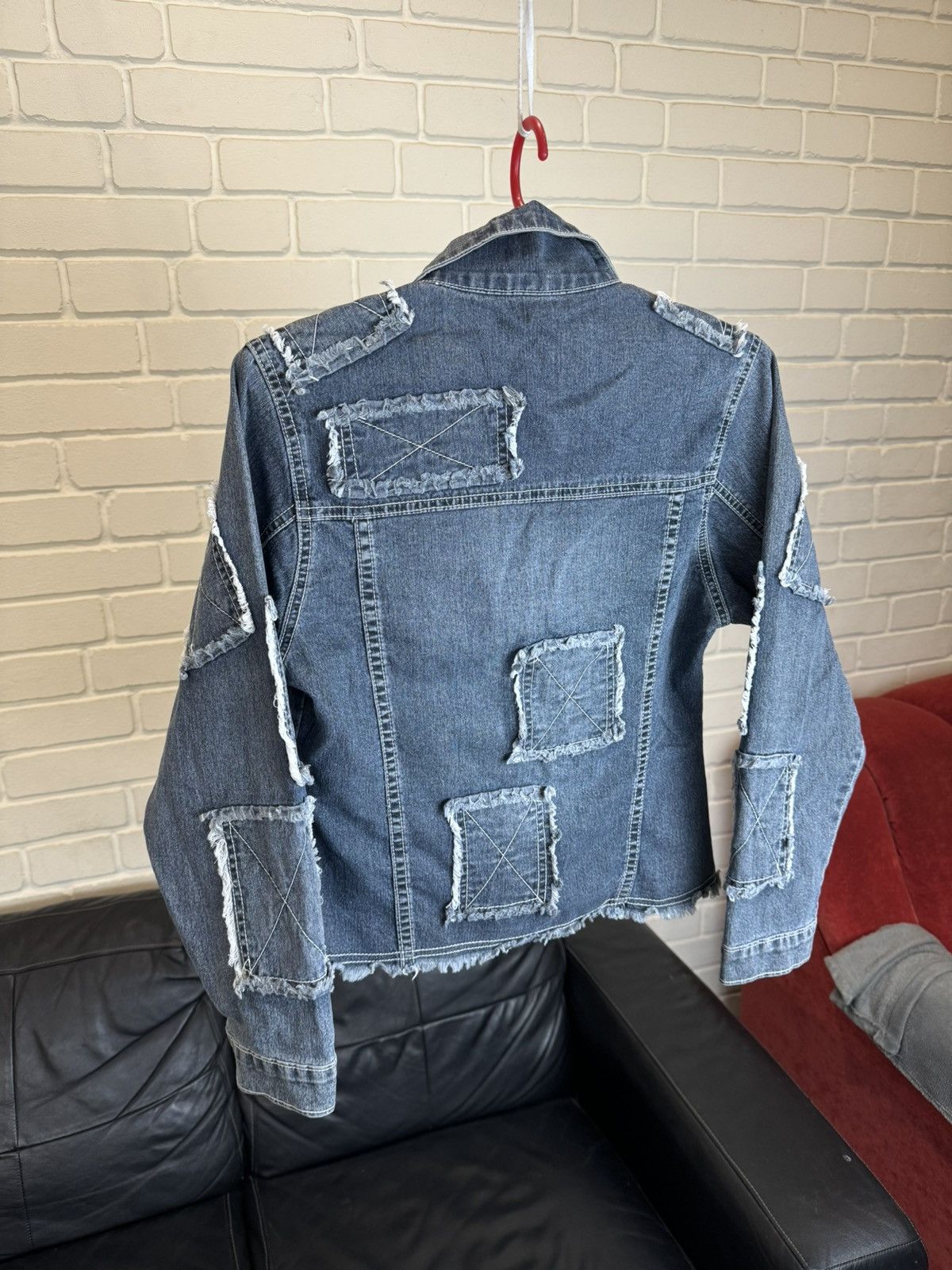 Junya Watanabe Vintage 00s Patchwork Denim Jacket Size US S / EU 44-46 / 1 - 5 Thumbnail