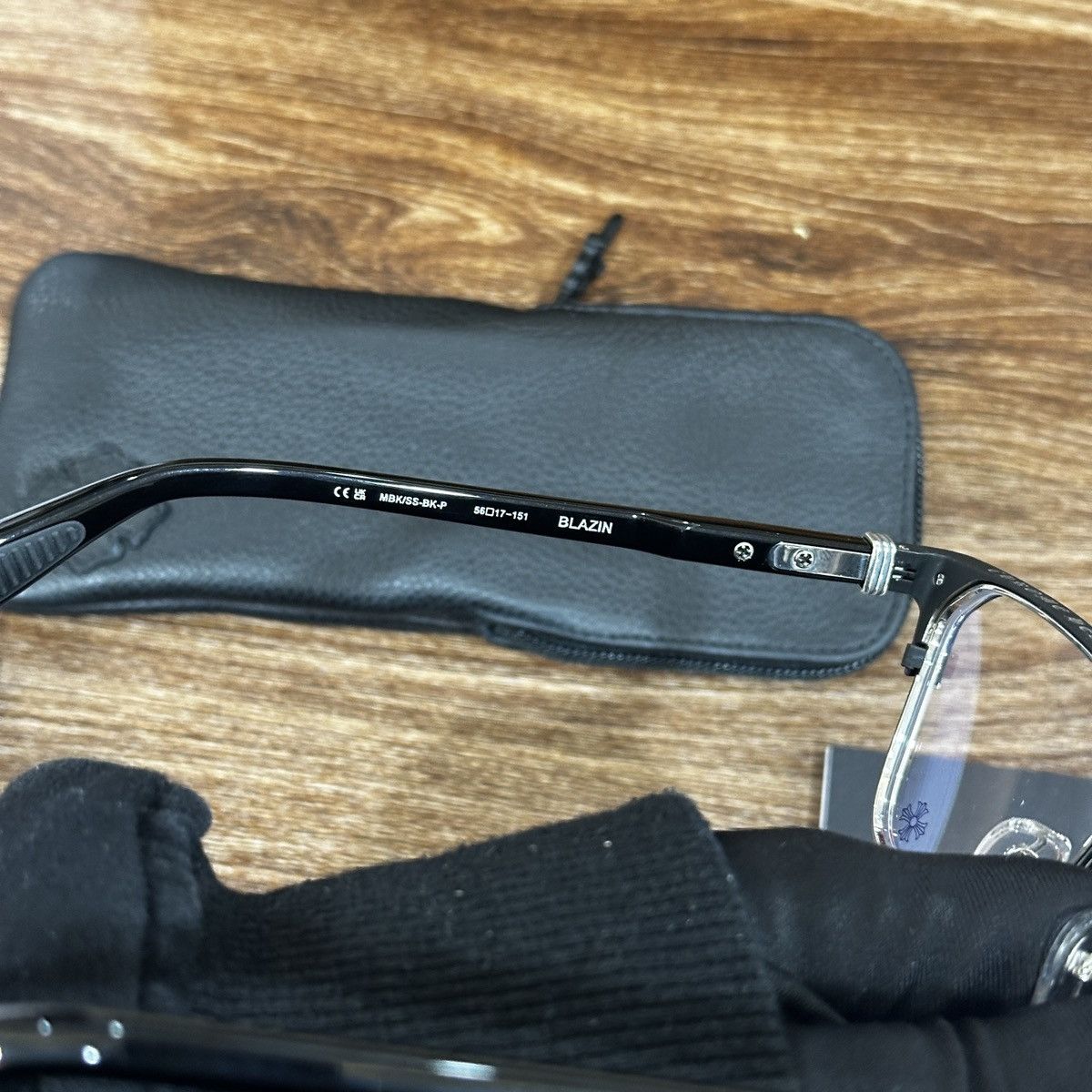Chrome Hearts CHROME HEARTS BLAZIN EYEGLASSES Size ONE SIZE - 8 Thumbnail