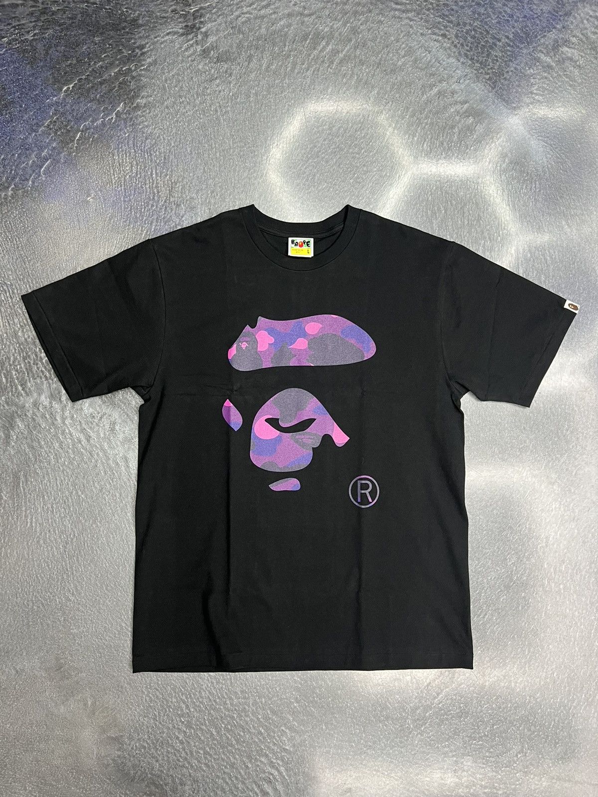 Bape Bape Color Camo Ape Face T-Shirt Size US L / EU 52-54 / 3 - 1 Thumbnail