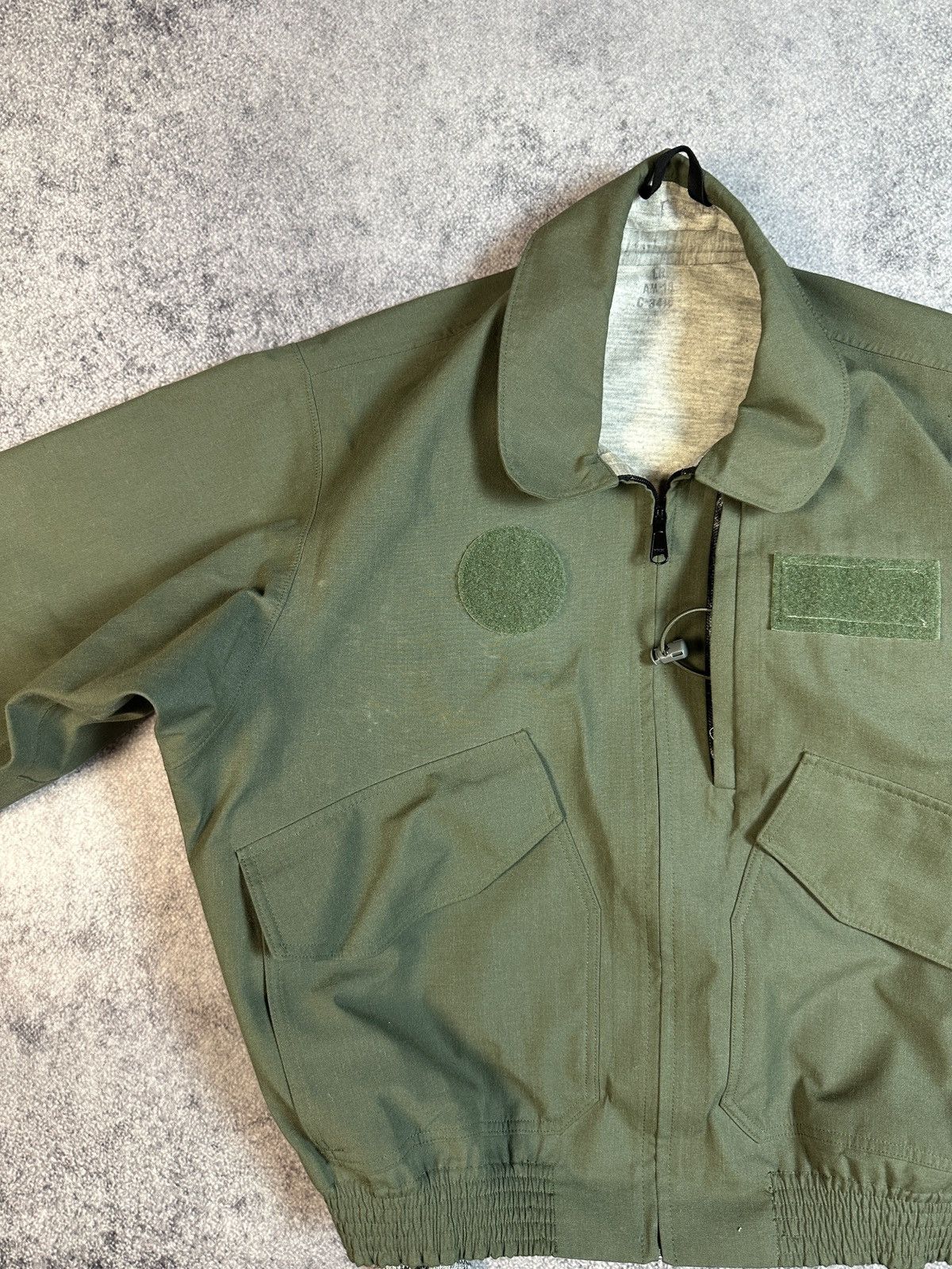 Vintage Vintage Military Bombers Style Aviator Jacket Rare L Usa 90s Size US L / EU 52-54 / 3 - 3 Thumbnail