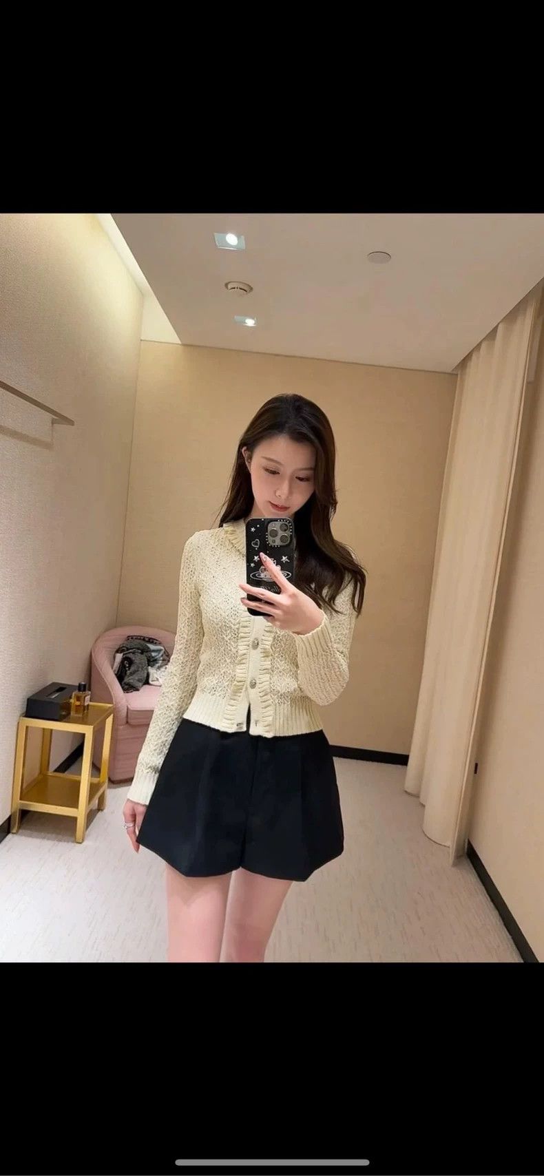 Chanel Chanel 25C milky white ruffle knitwear jacket 2504-Nextarro Size XS / US 0-2 / IT 36-38 - 9 Thumbnail