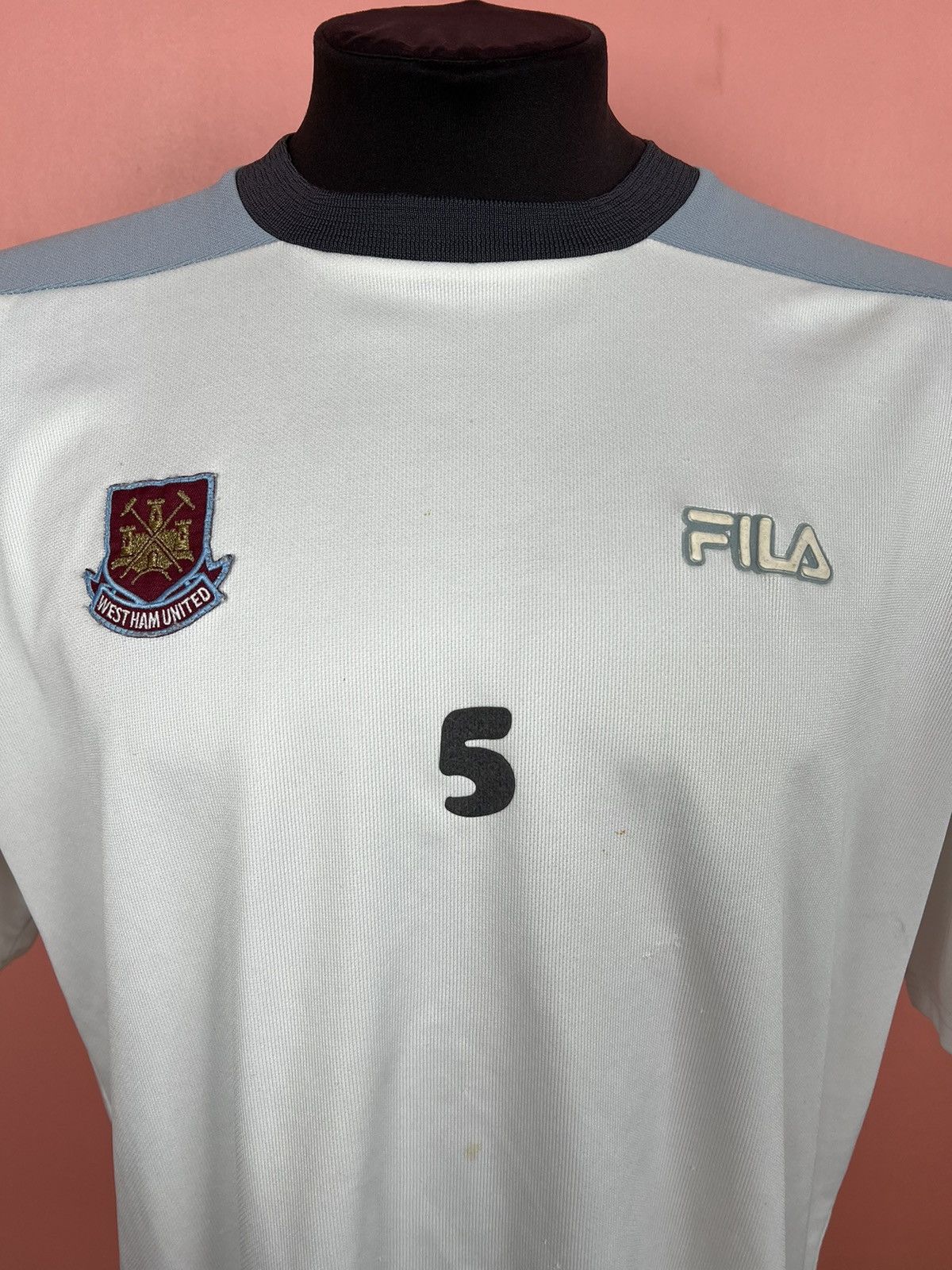 Fila Fila westham united soccer jersey vintage shirt Size US XL / EU 56 / 4 - 8 Thumbnail