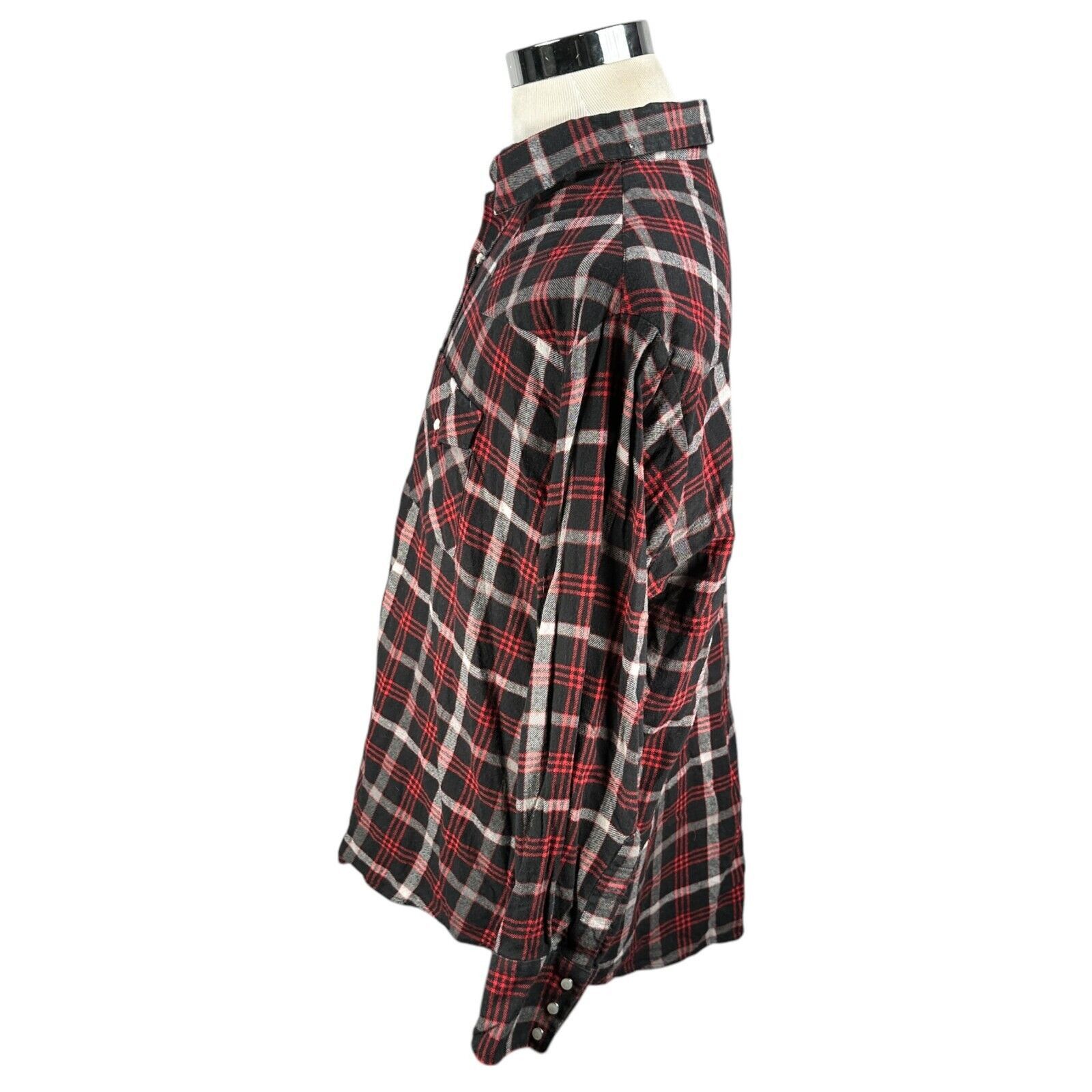 Other Ely Cattleman Western Flannel Shirt Men’s XL Red Button Up Size US XL / EU 56 / 4 - 4 Thumbnail