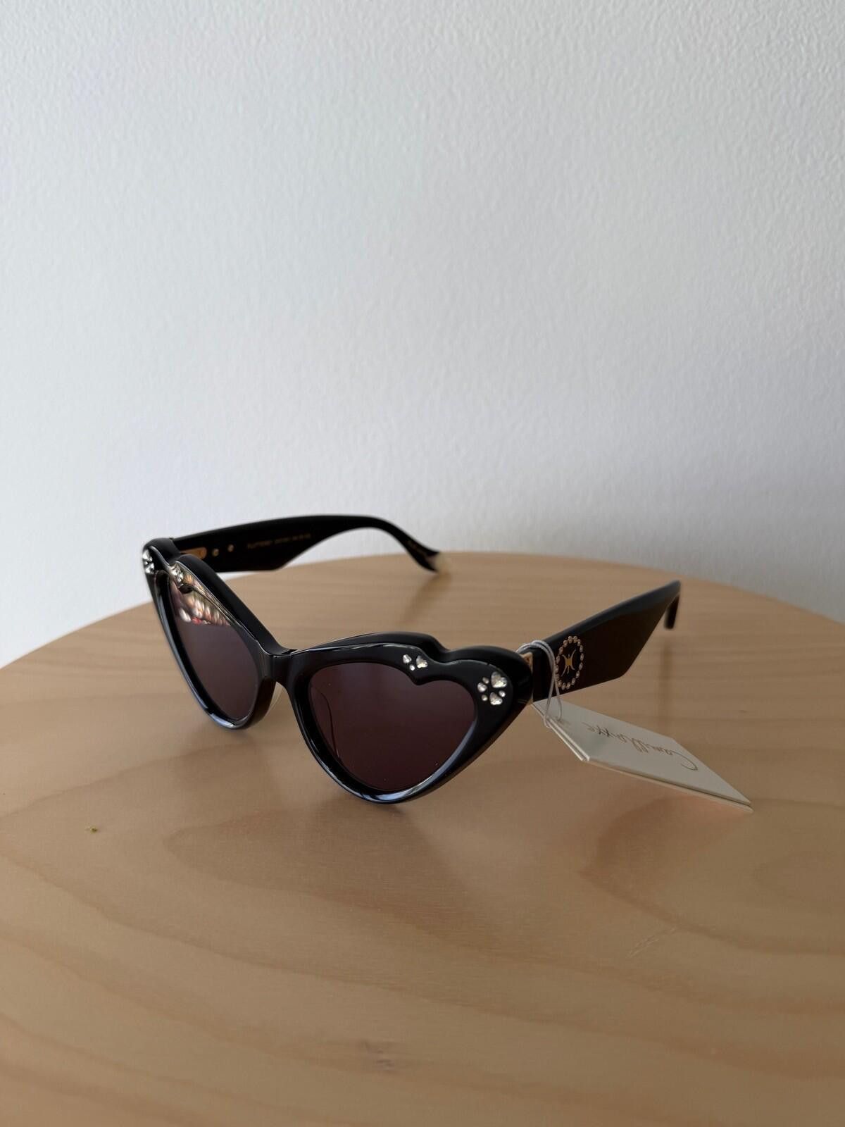 Cadillac New Camilla womens sunglasses flutterby cat eye black Size ONE SIZE - 3 Thumbnail