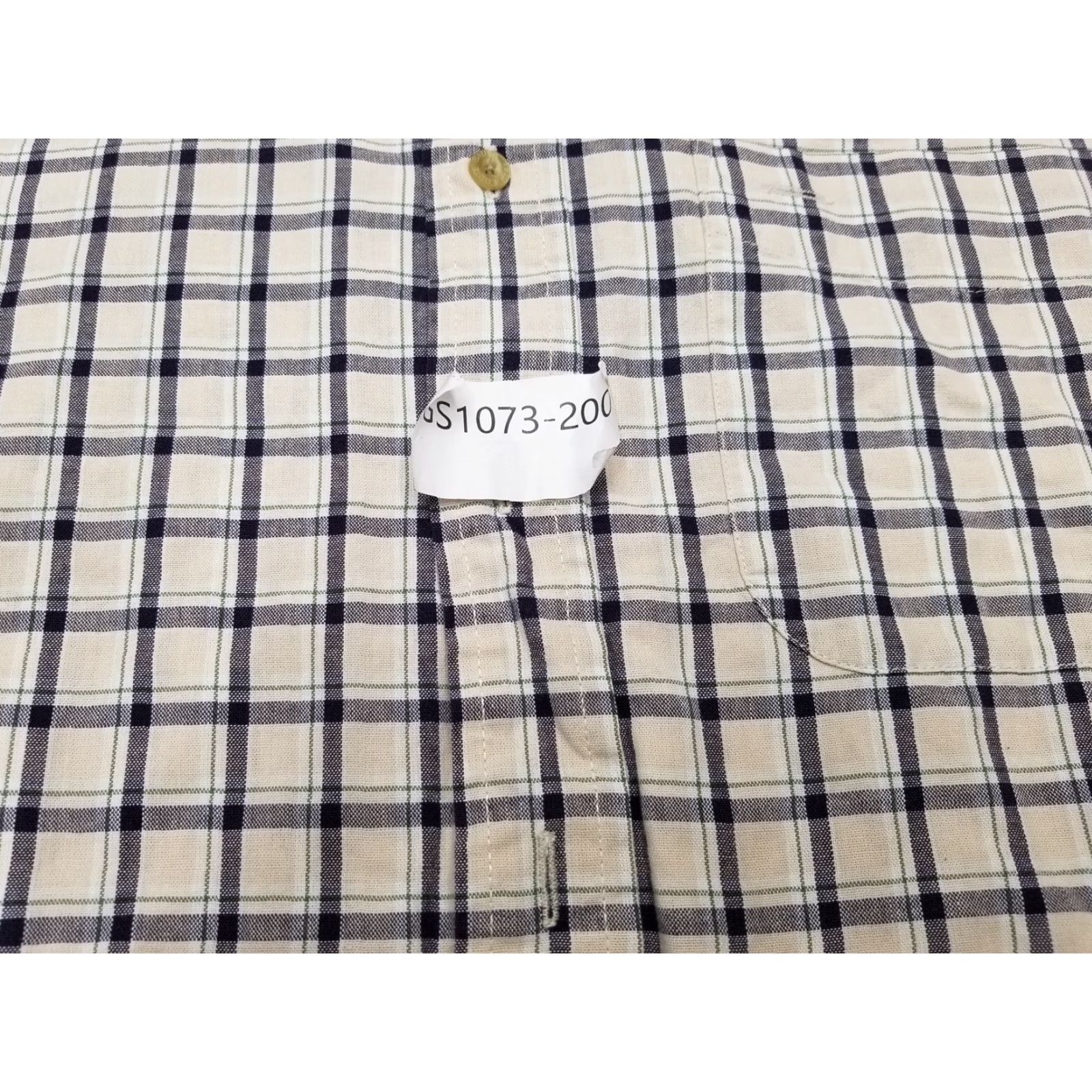 Eddie Bauer Eddie Bauer Shirt Mens Medium Blue Check Button Casual 100% Cotton Camp Outdoors Size US M / EU 48-50 / 2 - 6 Thumbnail