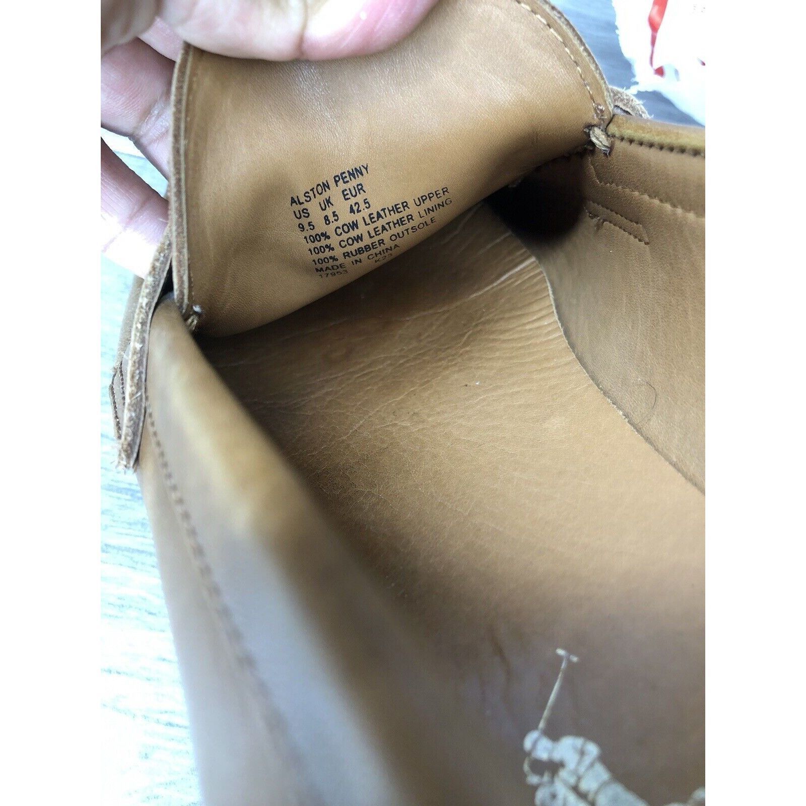 Polo Ralph Lauren Polo Ralph Lauren Alston Penny Brown Leather Dress Loafers M Size US 9.5 / EU 42-43 - 10 Thumbnail
