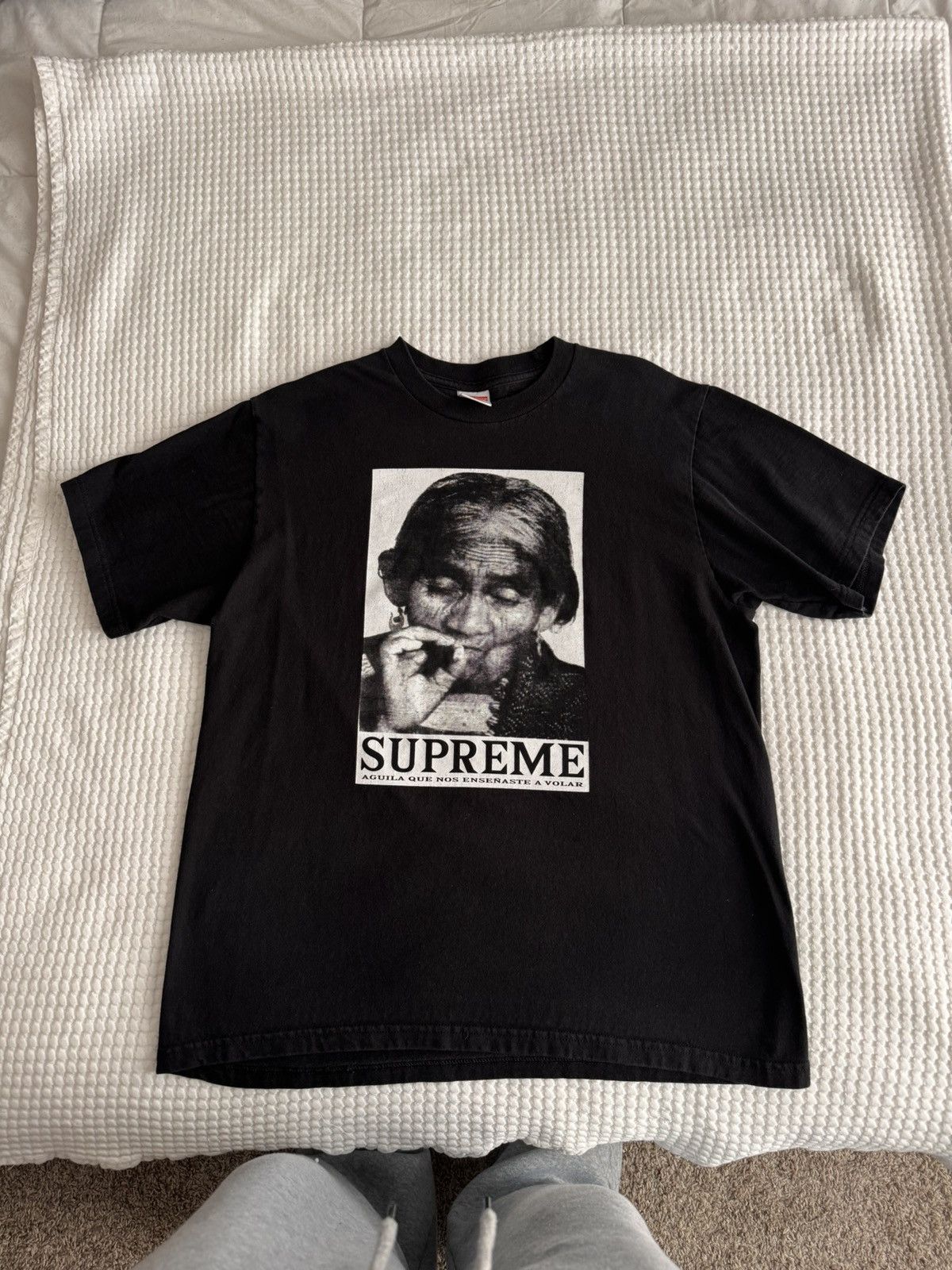 Supreme Supreme Aguila Photo Tee Black SS06 Size US M / EU 48-50 / 2 - 1 Thumbnail