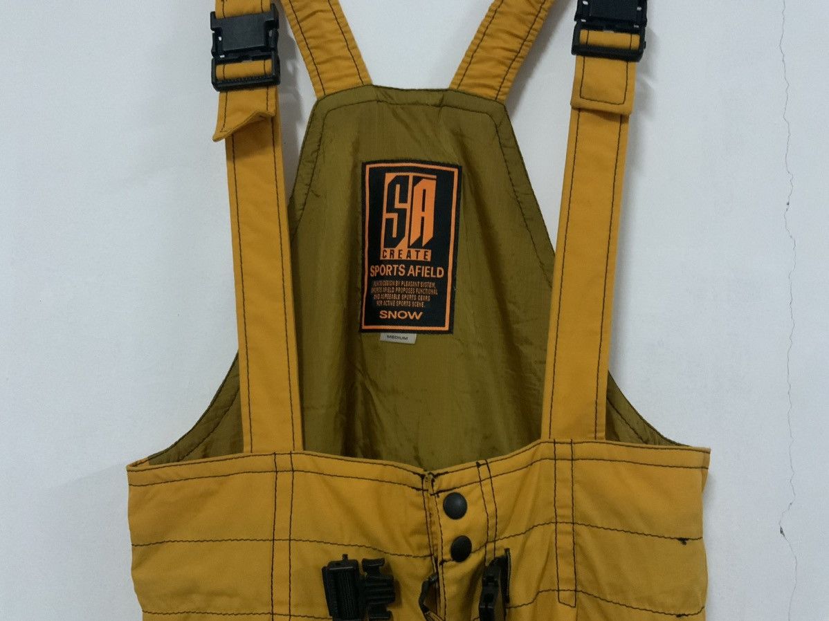 Japanese Brand Vintage SA Create Pleasant System Ski Winter Session Overall Size US 35 - 4 Thumbnail