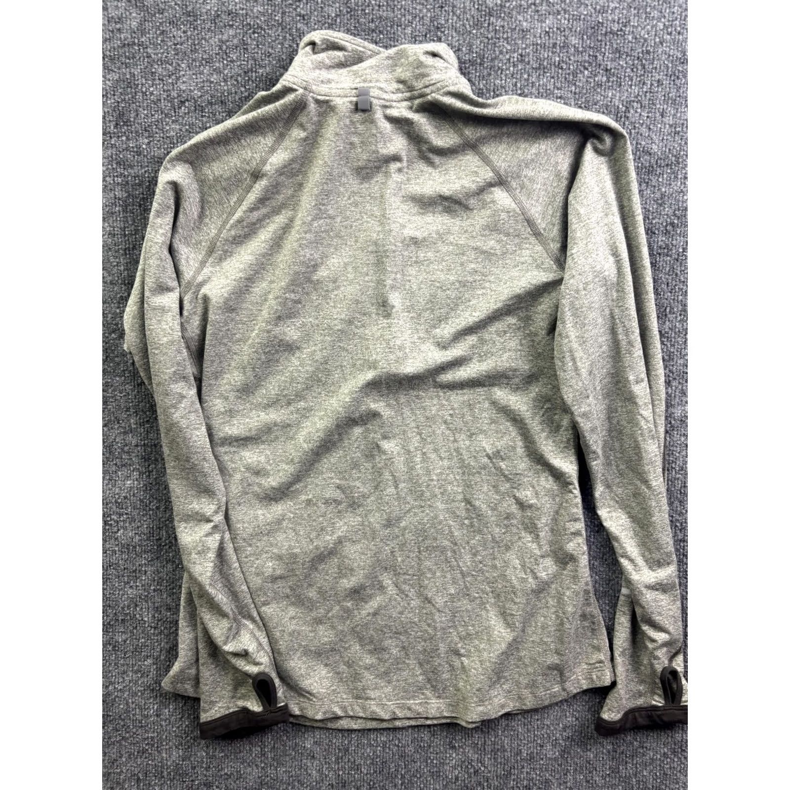Nike Nike Dri-FIT Element Pullover Mens M Gray 1/4 Zip Long Sleeve Running Top Size US M / EU 48-50 / 2 - 8 Thumbnail
