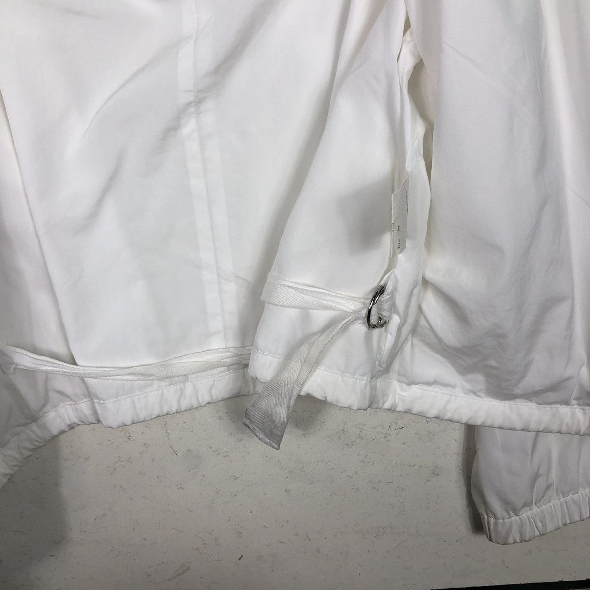 Japanese Brand Rich White Parachute Bike Jacket Unused Refinement Garments Size US M / EU 48-50 / 2 - 21 Thumbnail