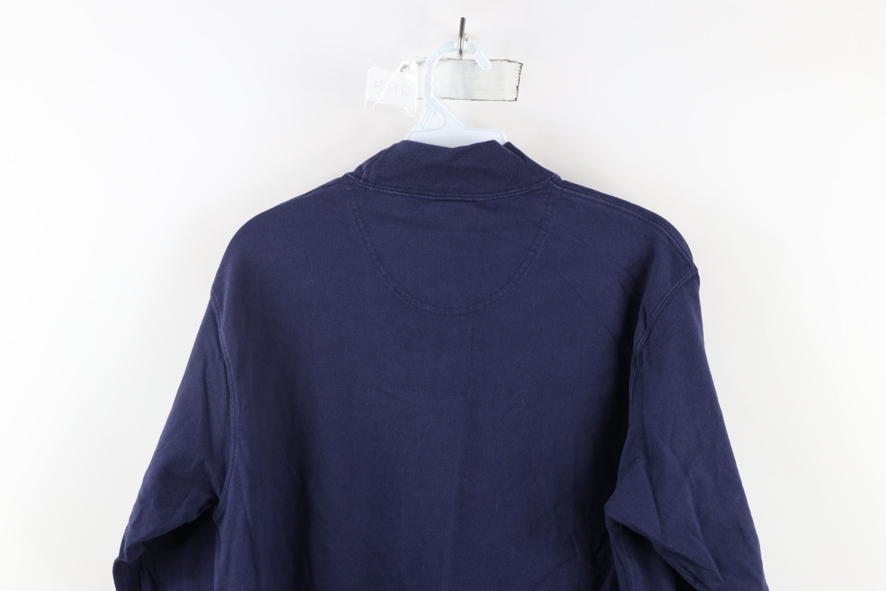 Vintage Vintage 90s Dallas Cowboys Football Mock Neck T-Shirt Blue Size US M / EU 48-50 / 2 - 9 Thumbnail