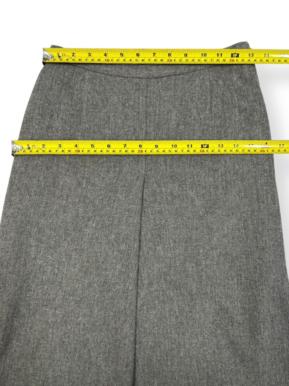 Yohji Yamamoto Sacsny Y’saccs by Yohji Yamamoto Wool Blend A-line Skirt Size 26" / US 2 / IT 38 - 8 Thumbnail