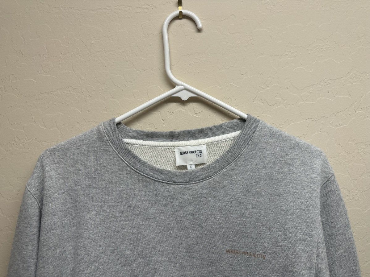 Norse Projects NP Logo Sweatshirt Size US L / EU 52-54 / 3 - 2 Thumbnail