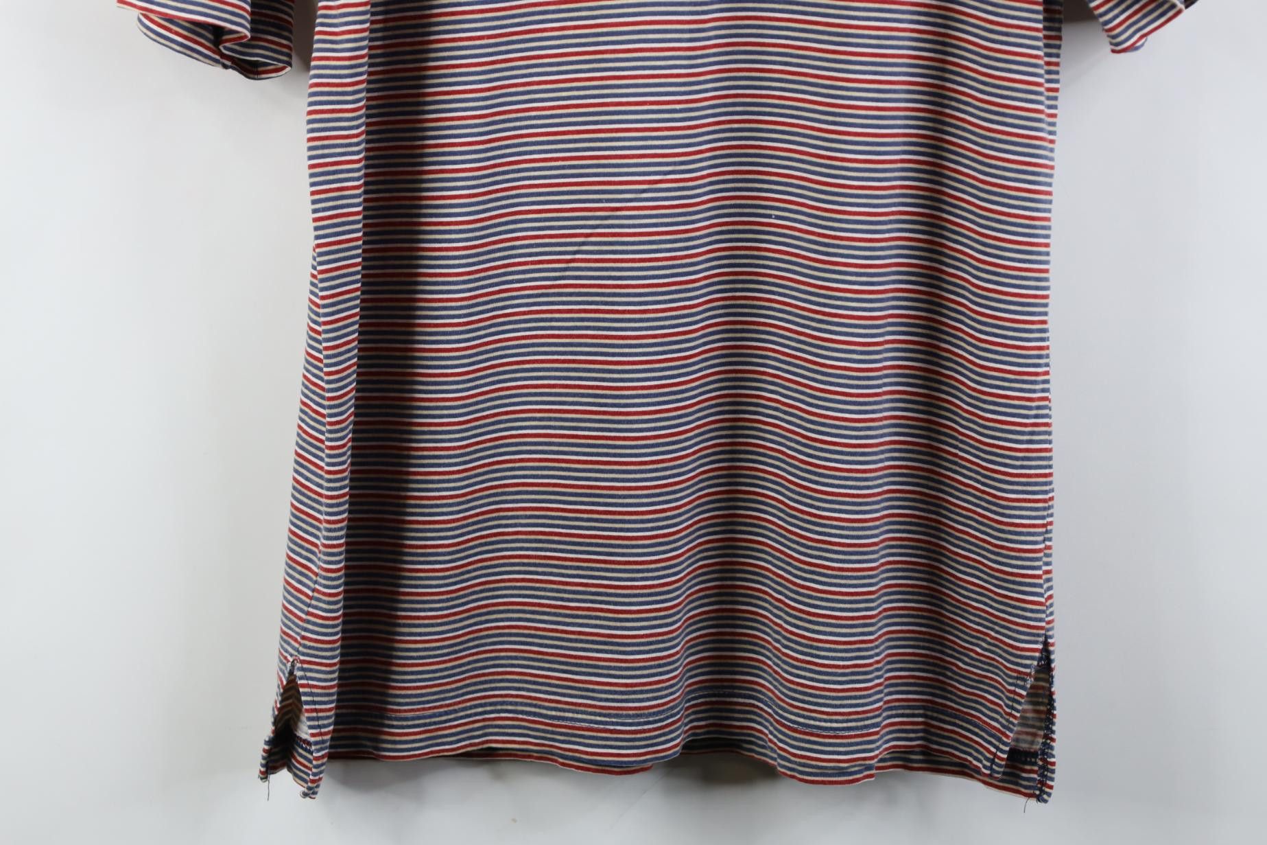 Vintage Vintage 90s Streetwear Striped Knit Collared Golf Polo Shirt Size US M / EU 48-50 / 2 - 3 Thumbnail