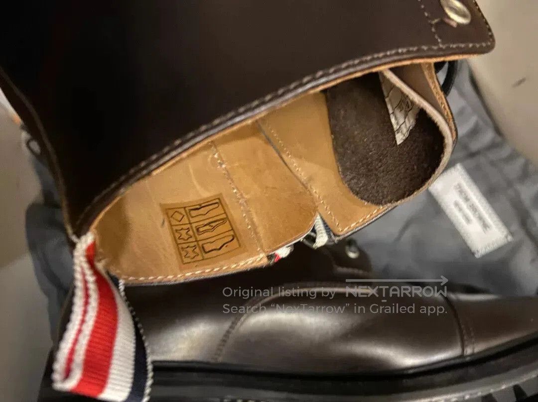Thom Browne thom browne combat leather boots size 43. Size US 10 / EU 43 - 6 Thumbnail
