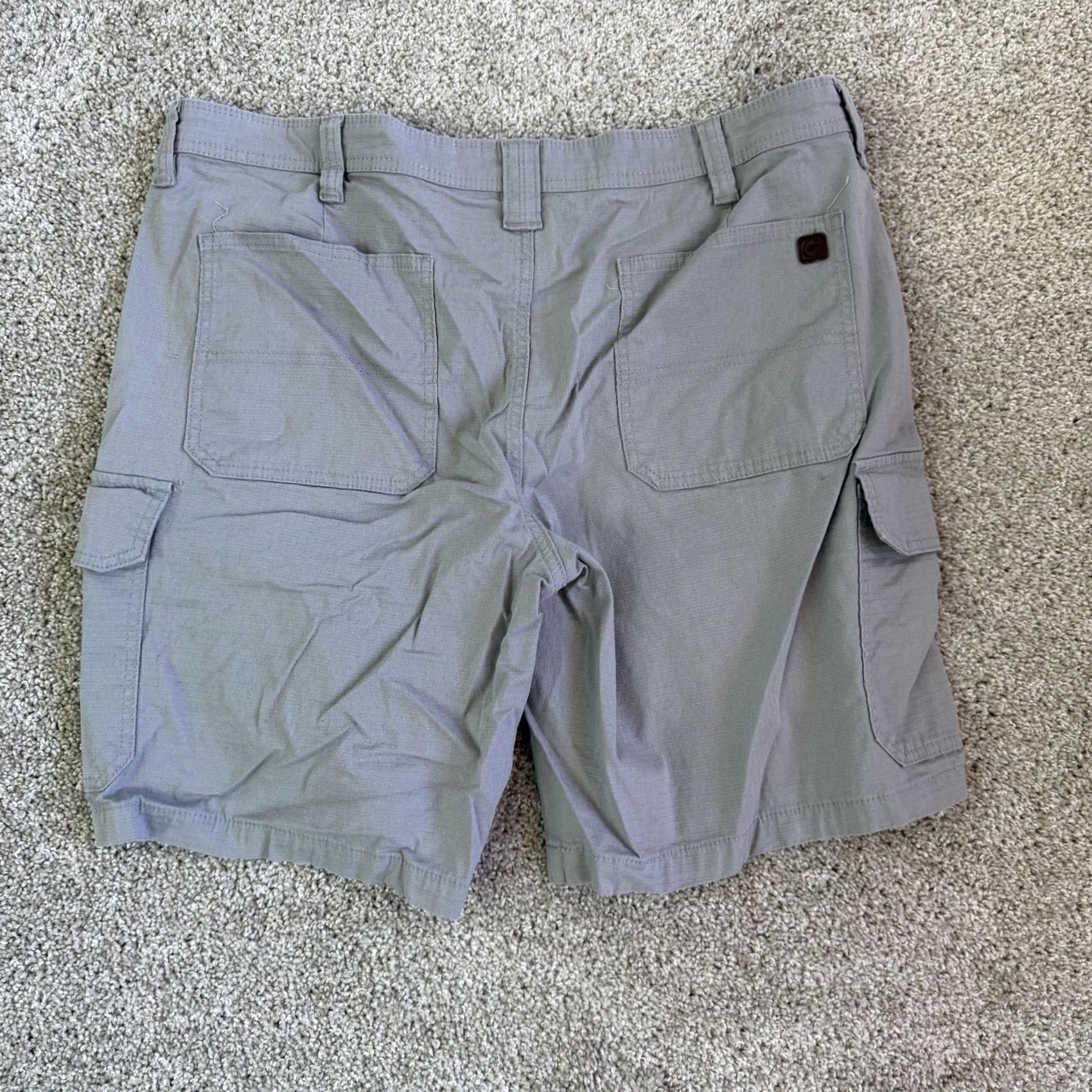 Weatherproof Weatherproof Cargo Shorts Men 38 Gray Stretch Pockets 10 Inseam Casual Summer Size US 38 / EU 54 - 3 Thumbnail