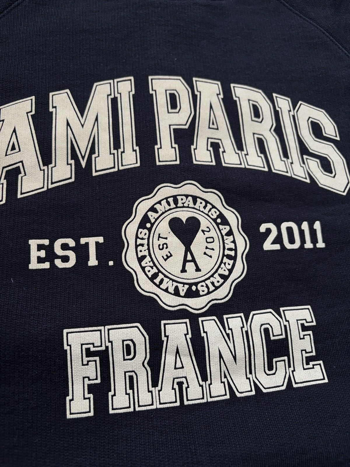 AMI AMI Paris Boxy Raglan Sweatshirt Size US L / EU 52-54 / 3 - 5 Thumbnail