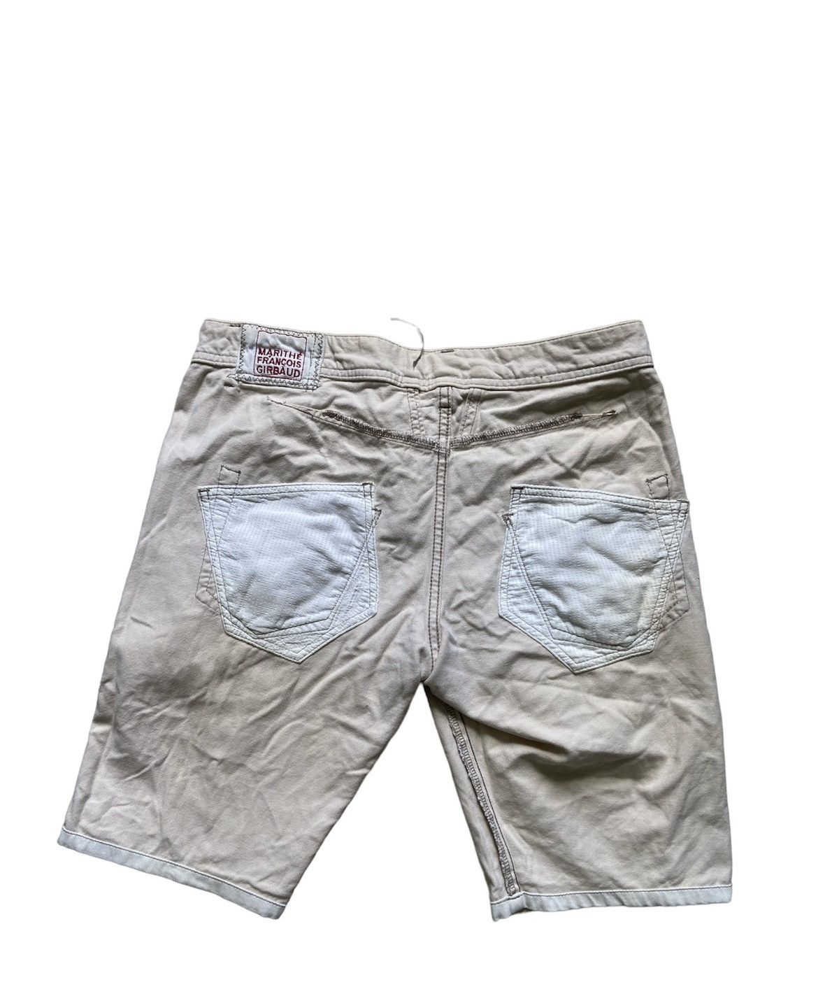 Le Grande Bleu (L.G.B.) × Marithe + Francois Girbaud Vintage 90’s Marithe Francois Girbaud Reversible Short Pants Size US 32 / EU 48 - 7 Thumbnail