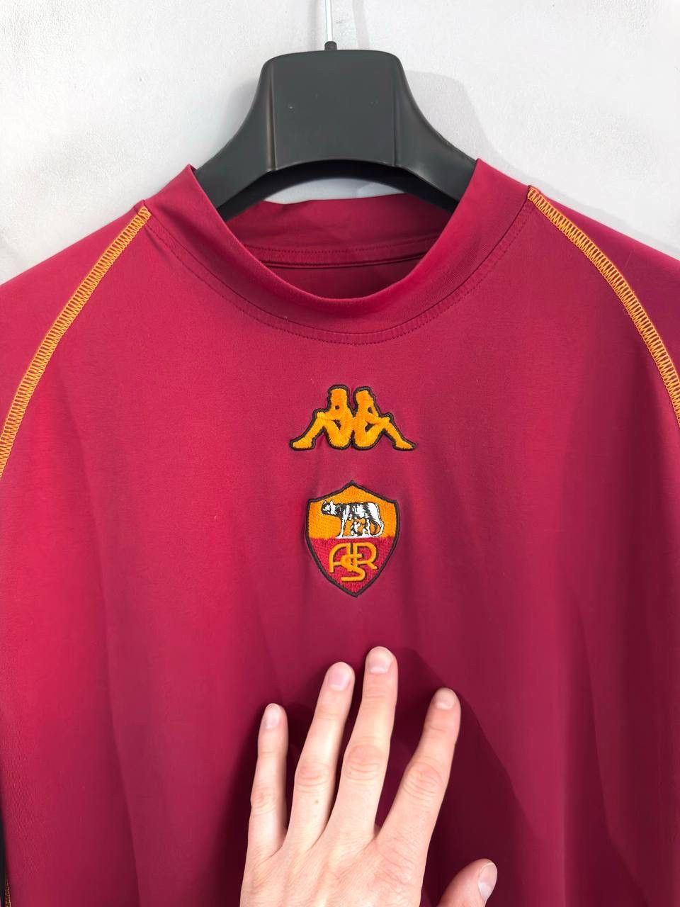Kappa Vintage Kappa Roma AS 2002/03 Soccer Training Long Sleeve M Size US M / EU 48-50 / 2 - 4 Thumbnail