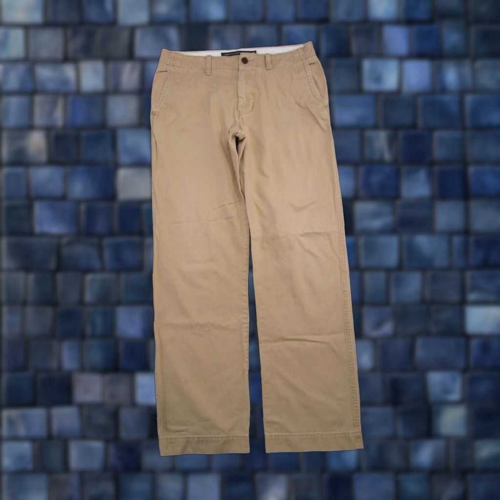 American Eagle Outfitters VTG Y2K American Eagle Relaxed Mens Khaki Pants Size 32x34 32x32 Inseam 32 Straight Leg Beigey Shirt? Size US 32 / EU 48 - 1 Thumbnail