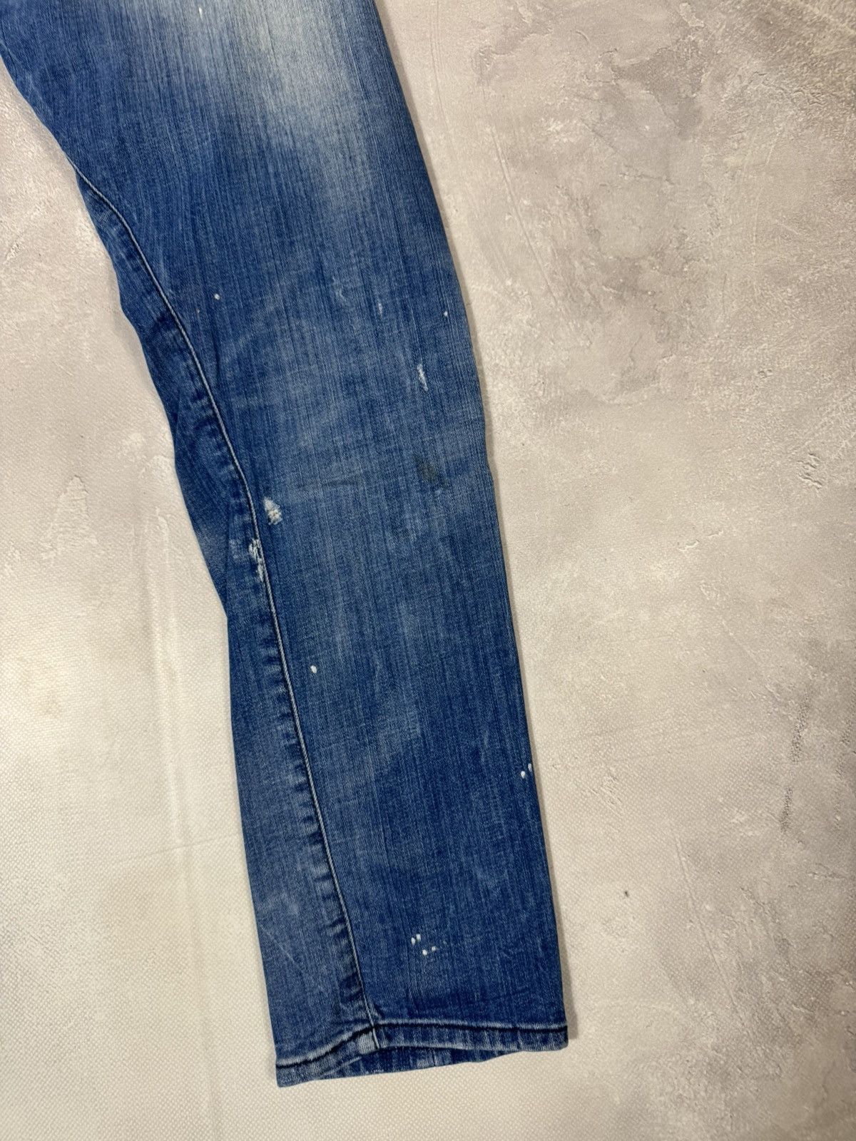 Dsquared2 Dsquared2 Distressed Y2k Slim Jeans Size US 32 / EU 48 - 13 Thumbnail