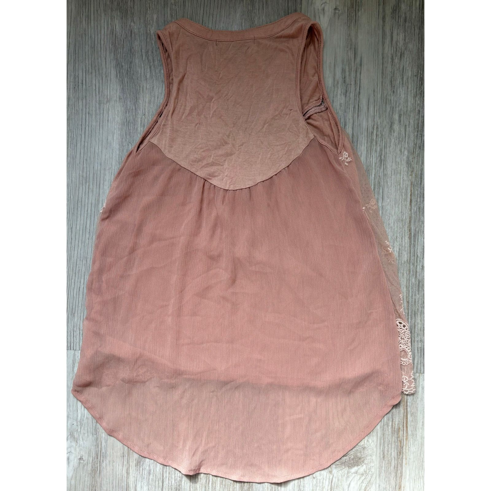 Other Living Doll | Women's Boho Lace Sleeveless Tunic Top | Small Size S / US 4 / IT 40 - 2 Thumbnail