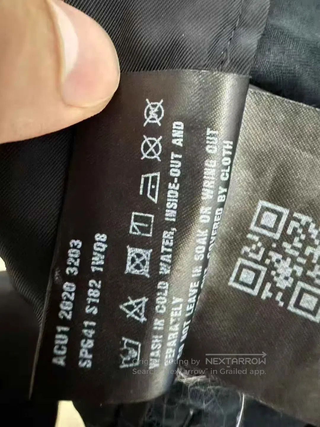 Prada Prada Black Nylon Triangular Logo Pants| Size US 34 / EU 50 - 6 Thumbnail