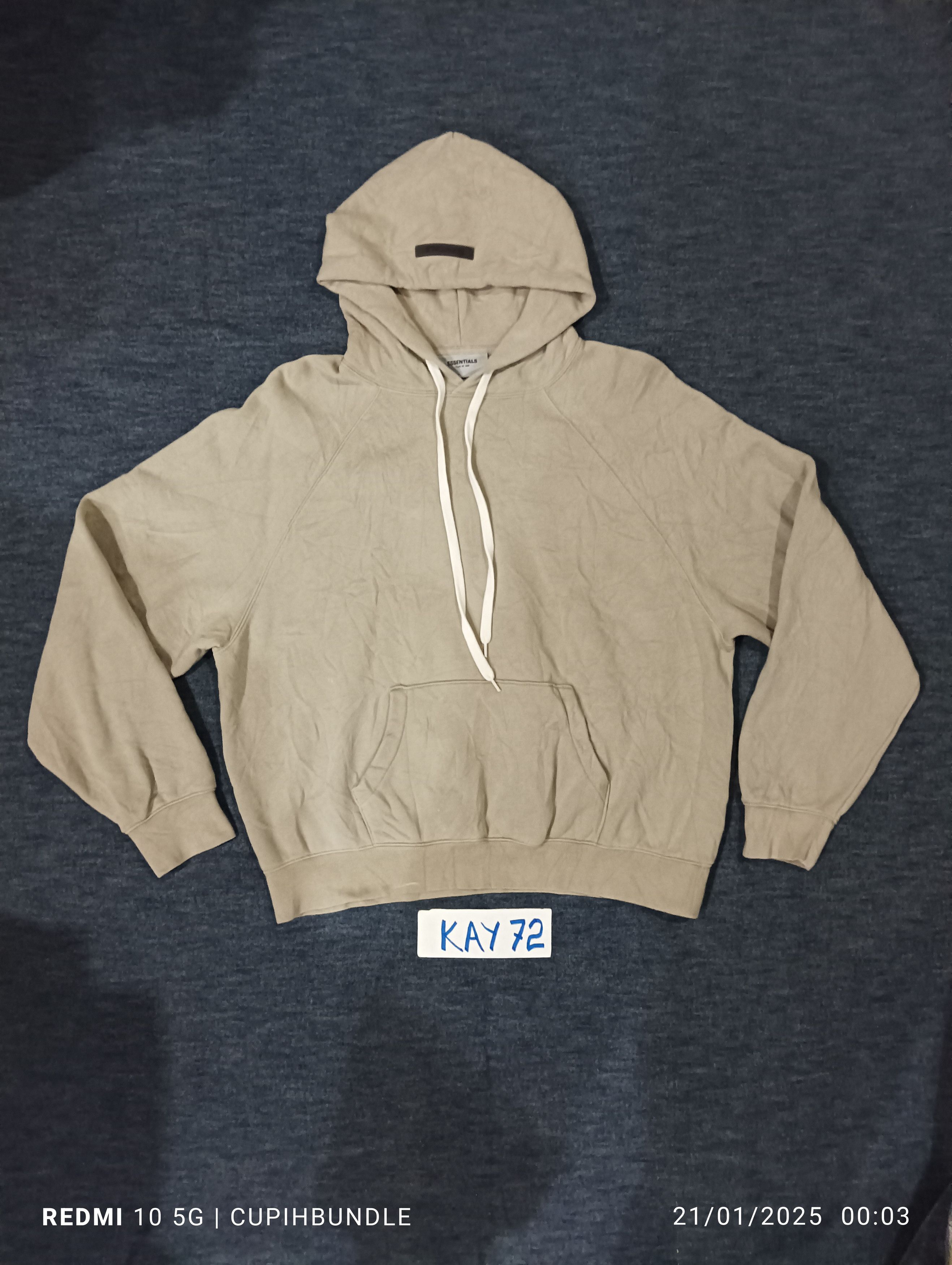 Essentials × Fear of God ESSENTIALS FEAR OF GOD HOODIE Size US S / EU 44-46 / 1 - 1 Thumbnail