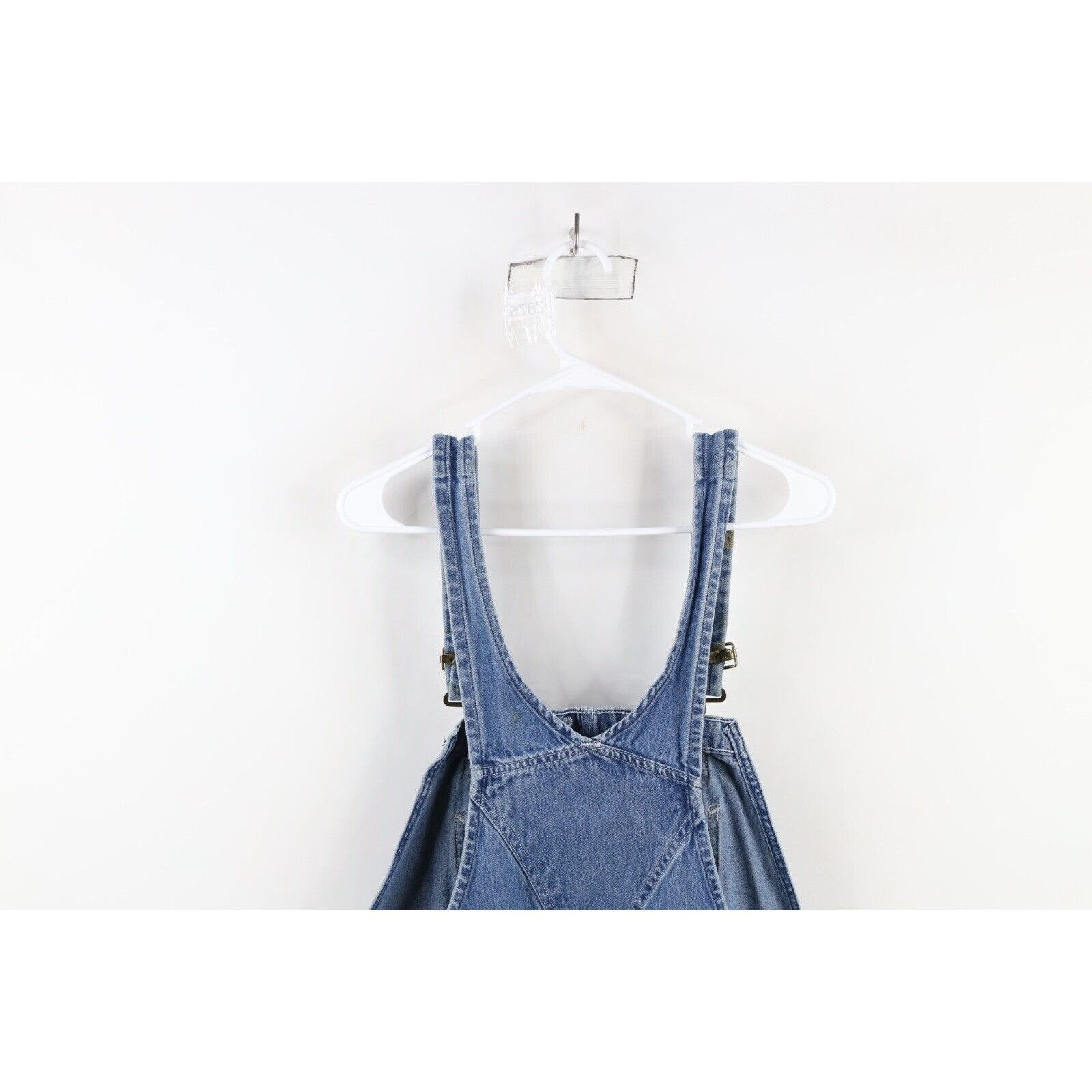 Carhartt × Vintage Vintage Y2K Carhartt Distressed Spell Out Denim Overalls Size US 42 / EU 58 - 20 Thumbnail