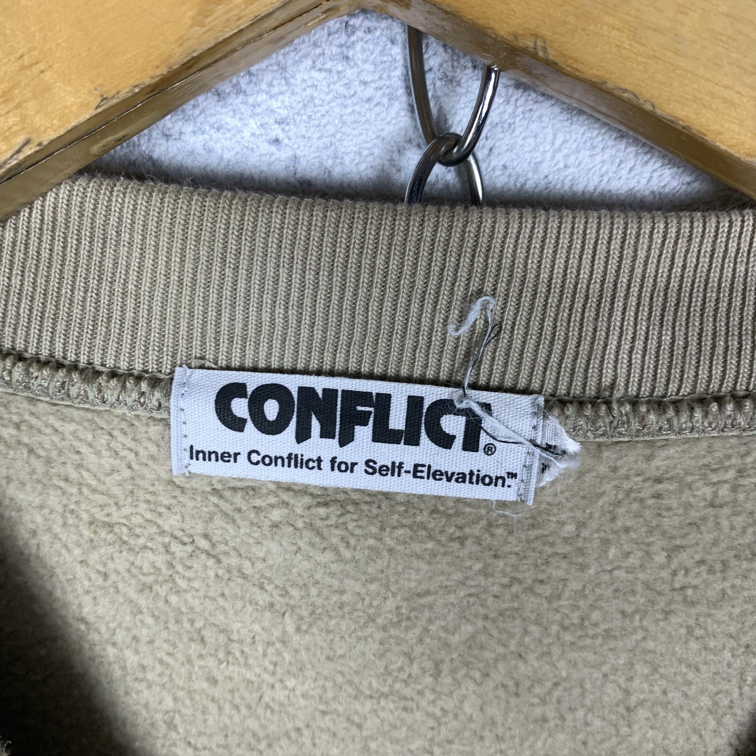Japanese Brand Conflict Tokyo A/W 2002 CONFLICTIDLERZ Sweatshirt Crewneck Size US XL / EU 56 / 4 - 9 Thumbnail